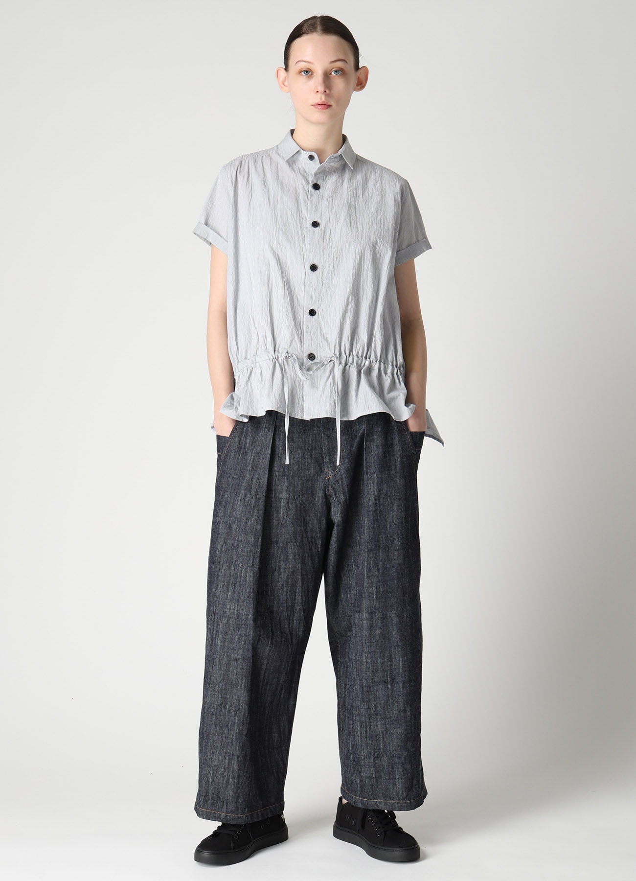 8OZ DENIM FRONT BIG POCKET PANTS