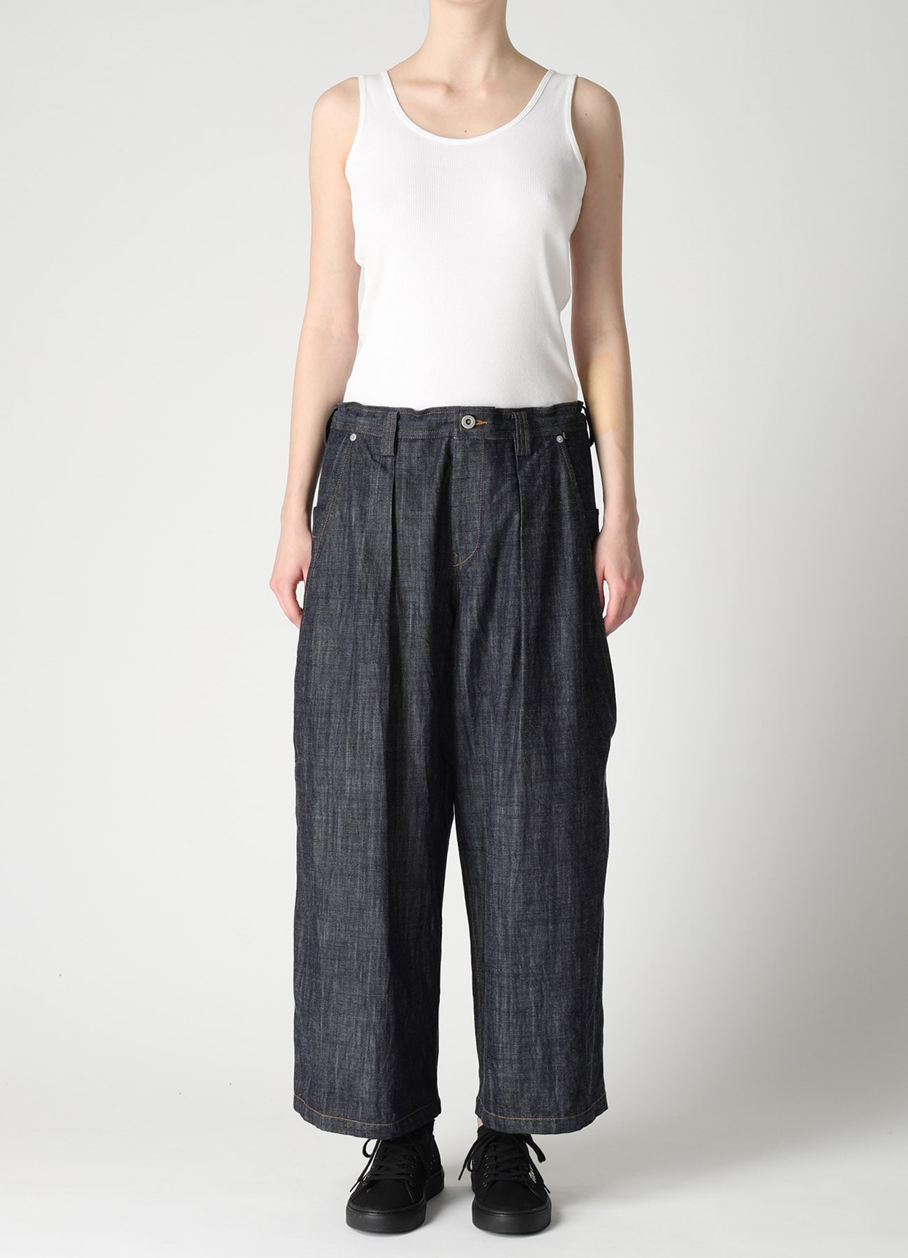 8OZ DENIM FRONT BIG POCKET PANTS