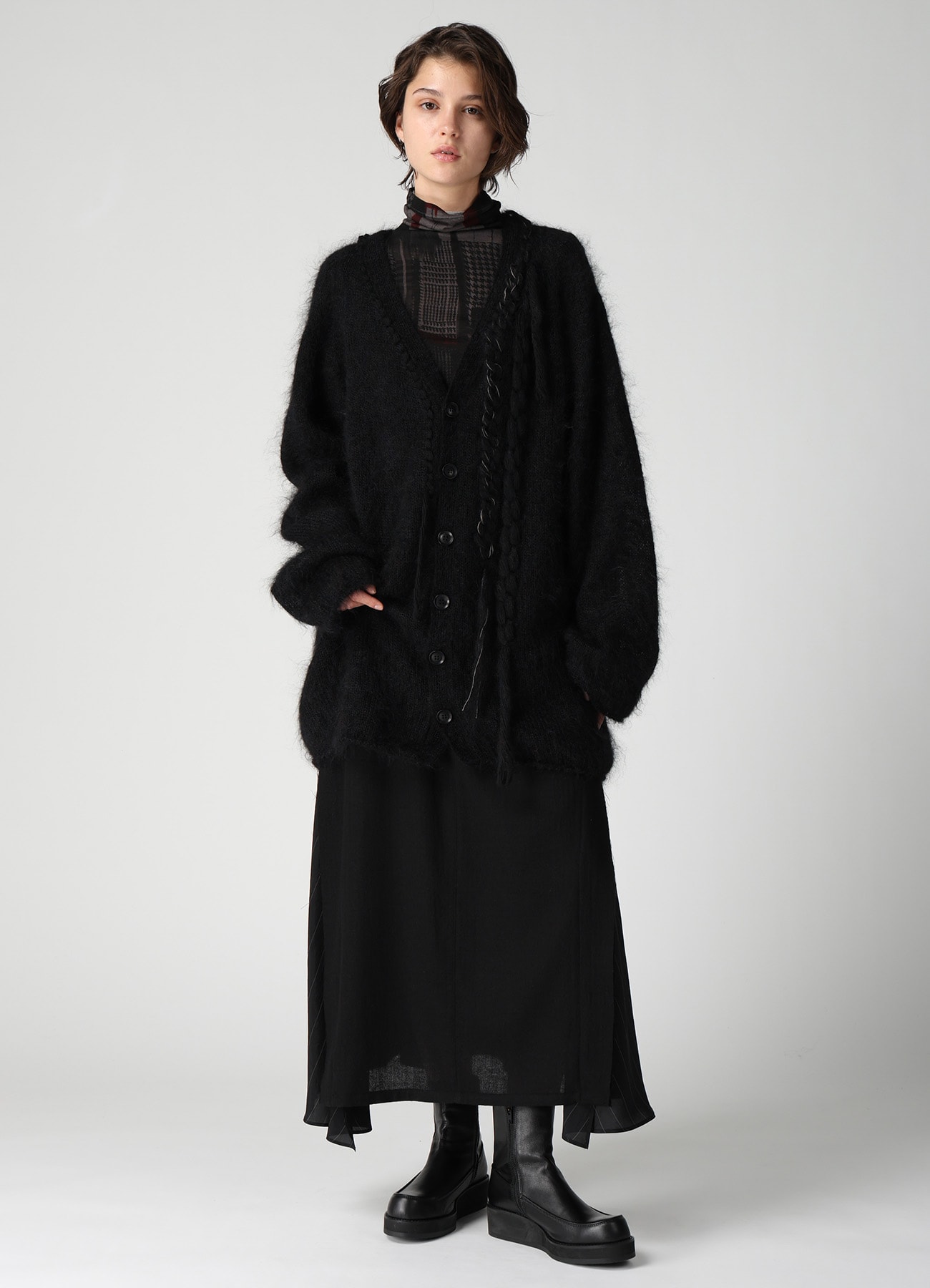 WOOL VIYELLA FLARE SKIRT