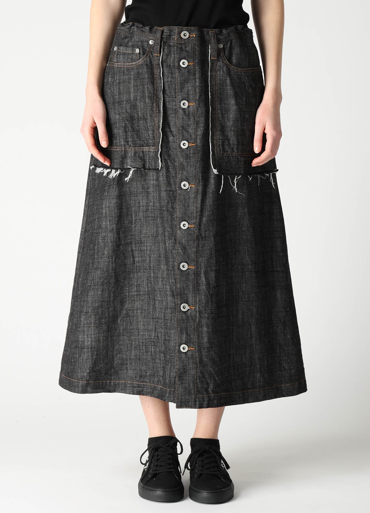 8OZ DENIM A-LINE SKIRT