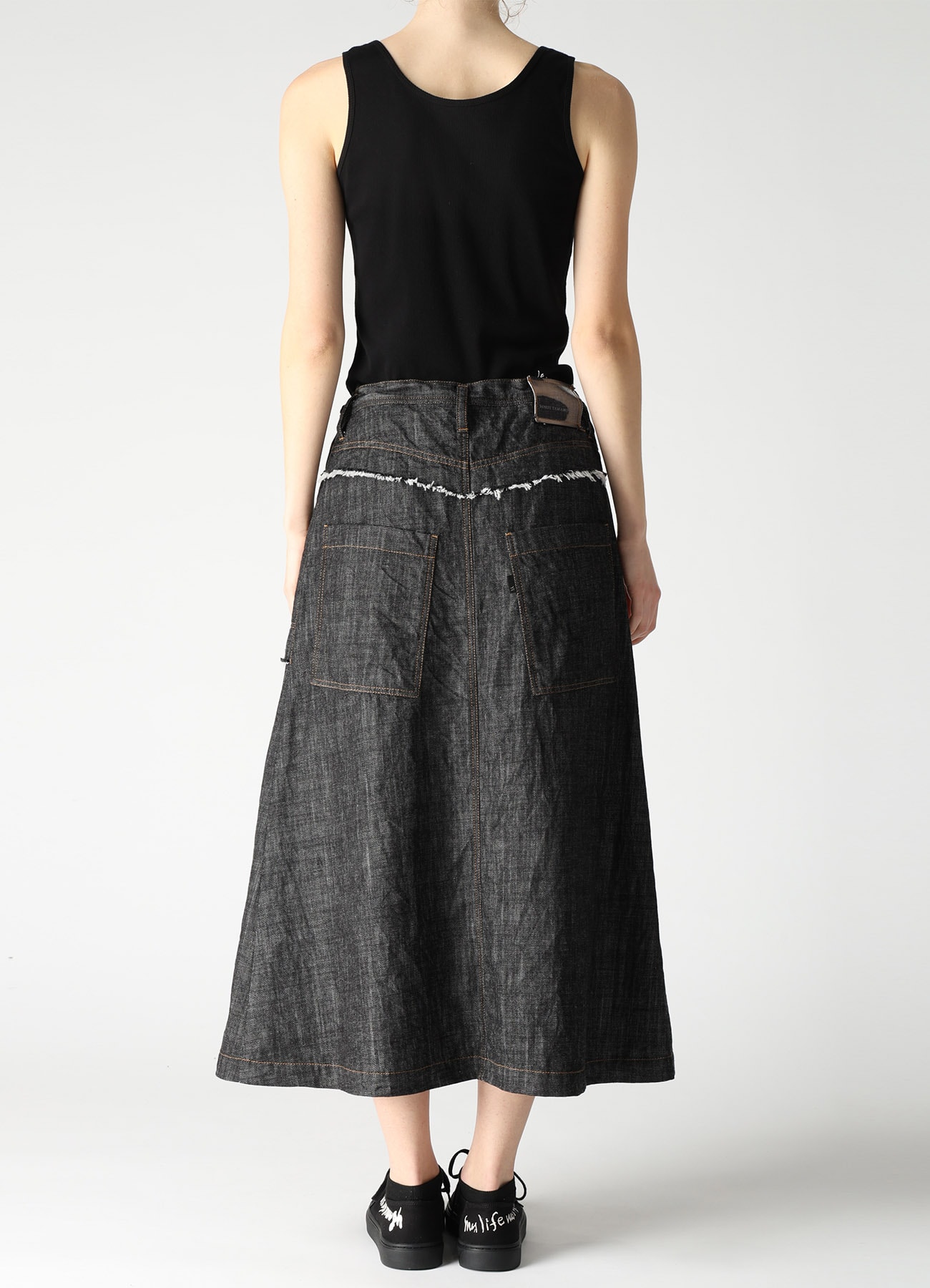 8OZ DENIM A-LINE SKIRT