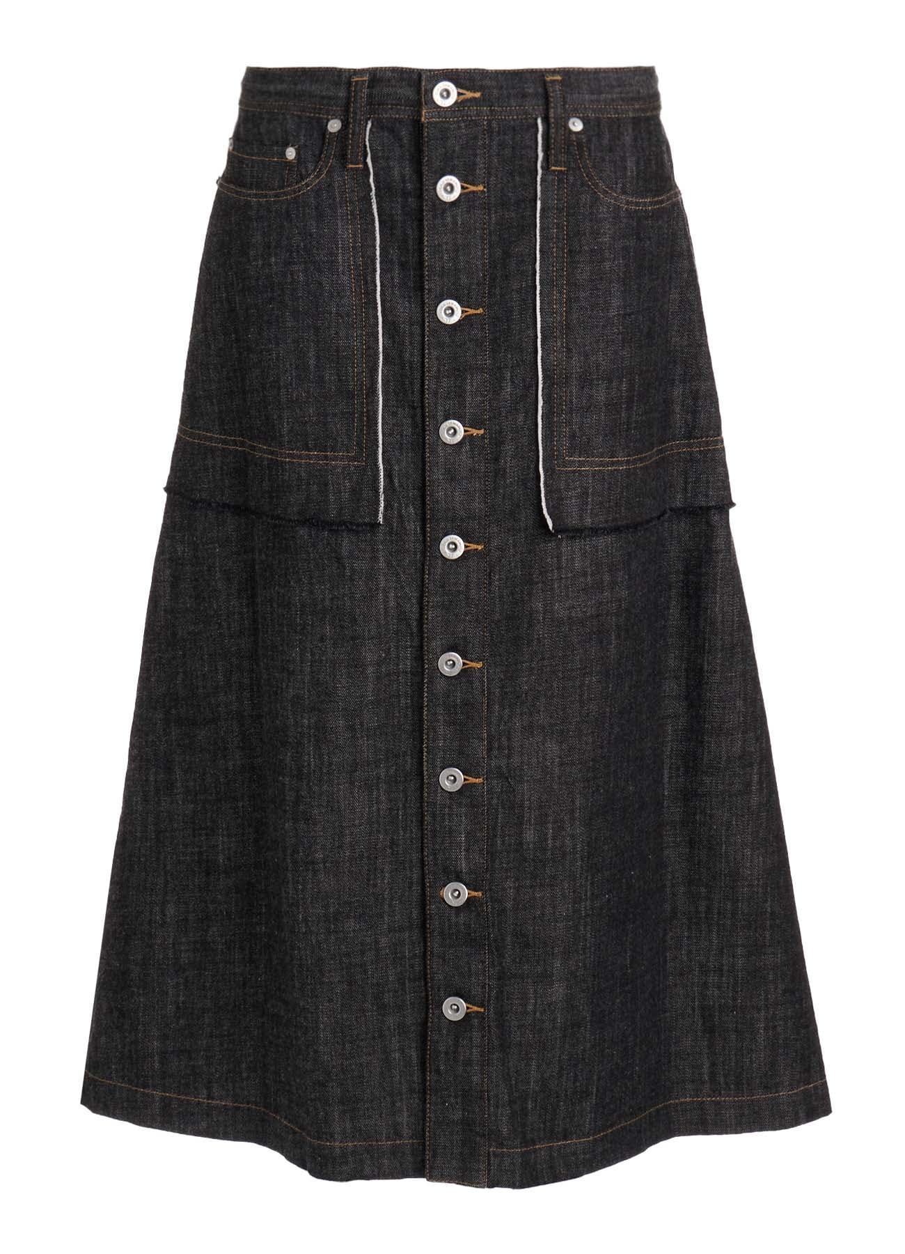 8OZ DENIM A-LINE SKIRT
