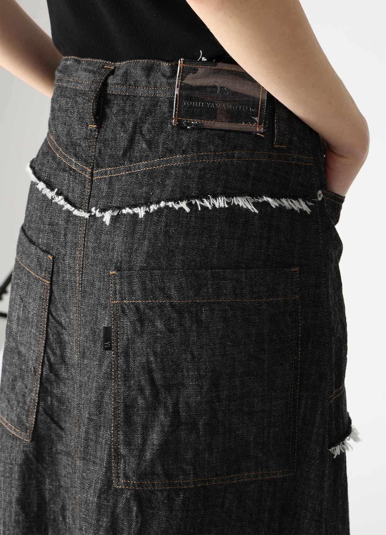 8OZ DENIM A-LINE SKIRT