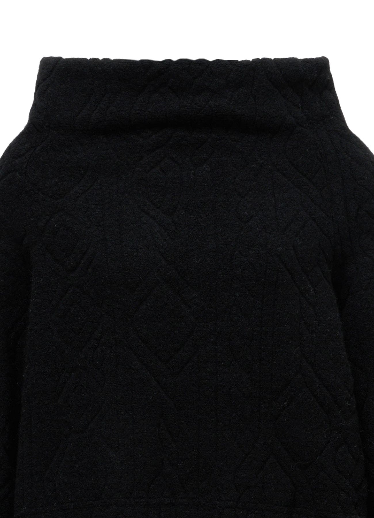 CABLE PILE JACQUARD MID LENGTH RAGLAN T-SHIRTS