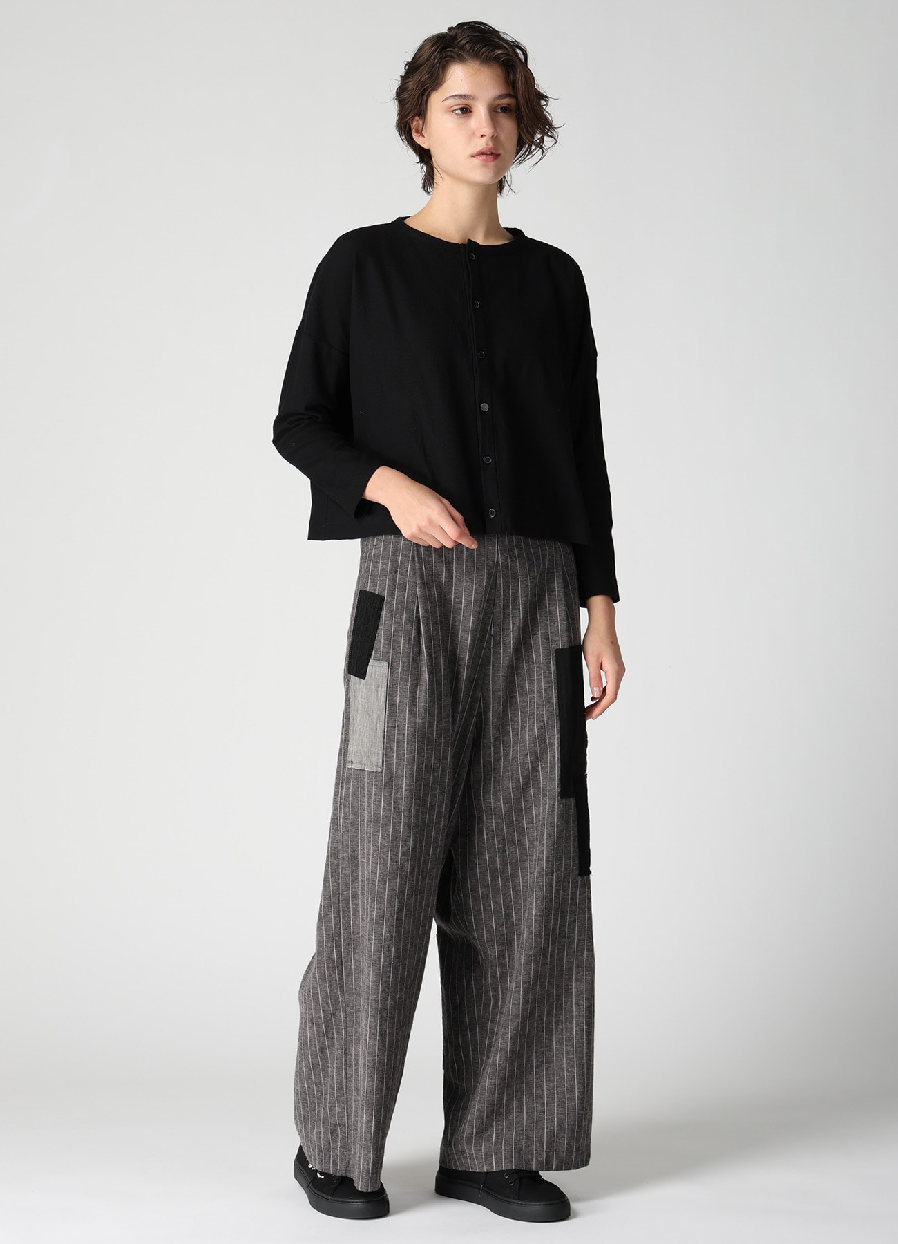 COTTON JACQUARD CARDIGAN