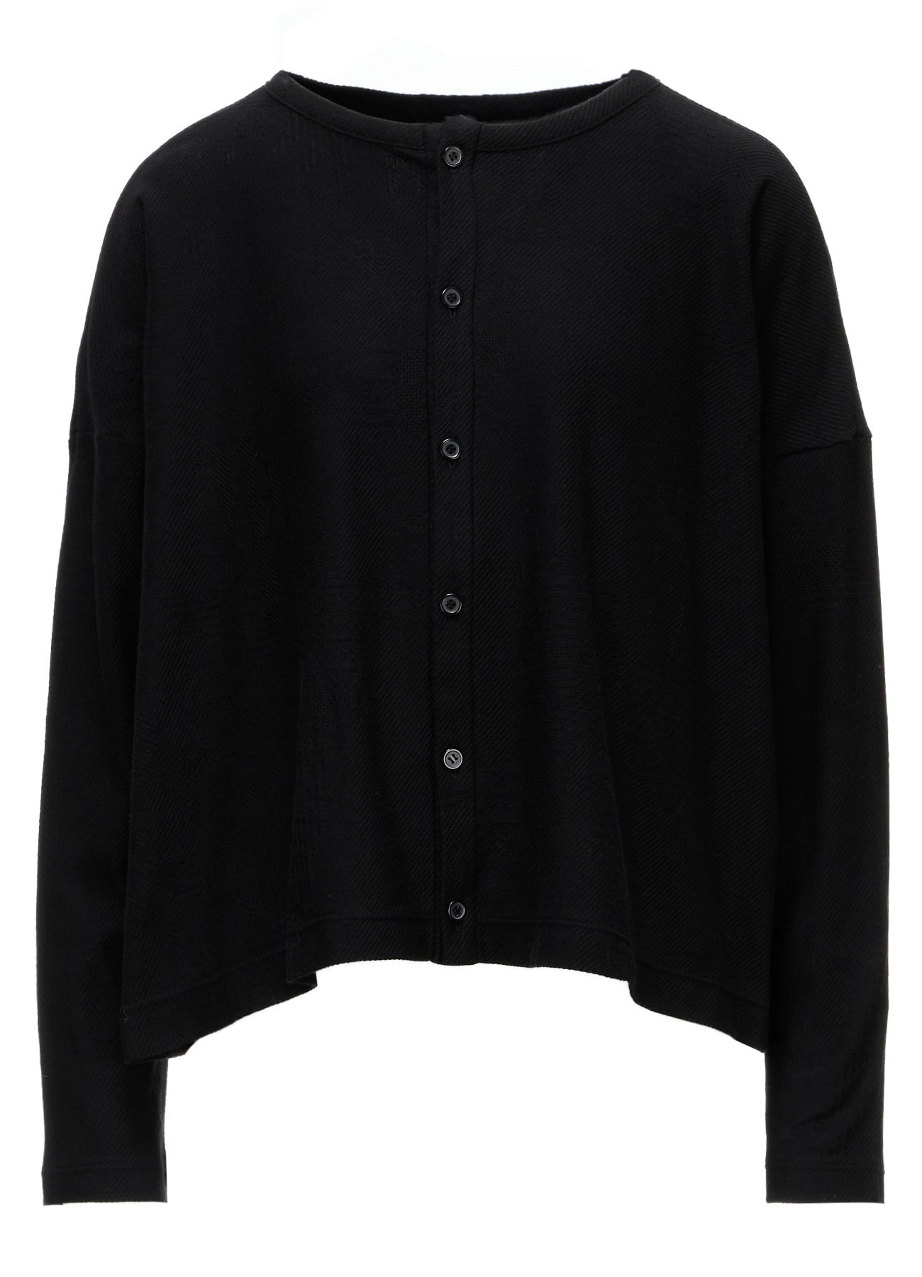 COTTON JACQUARD CARDIGAN