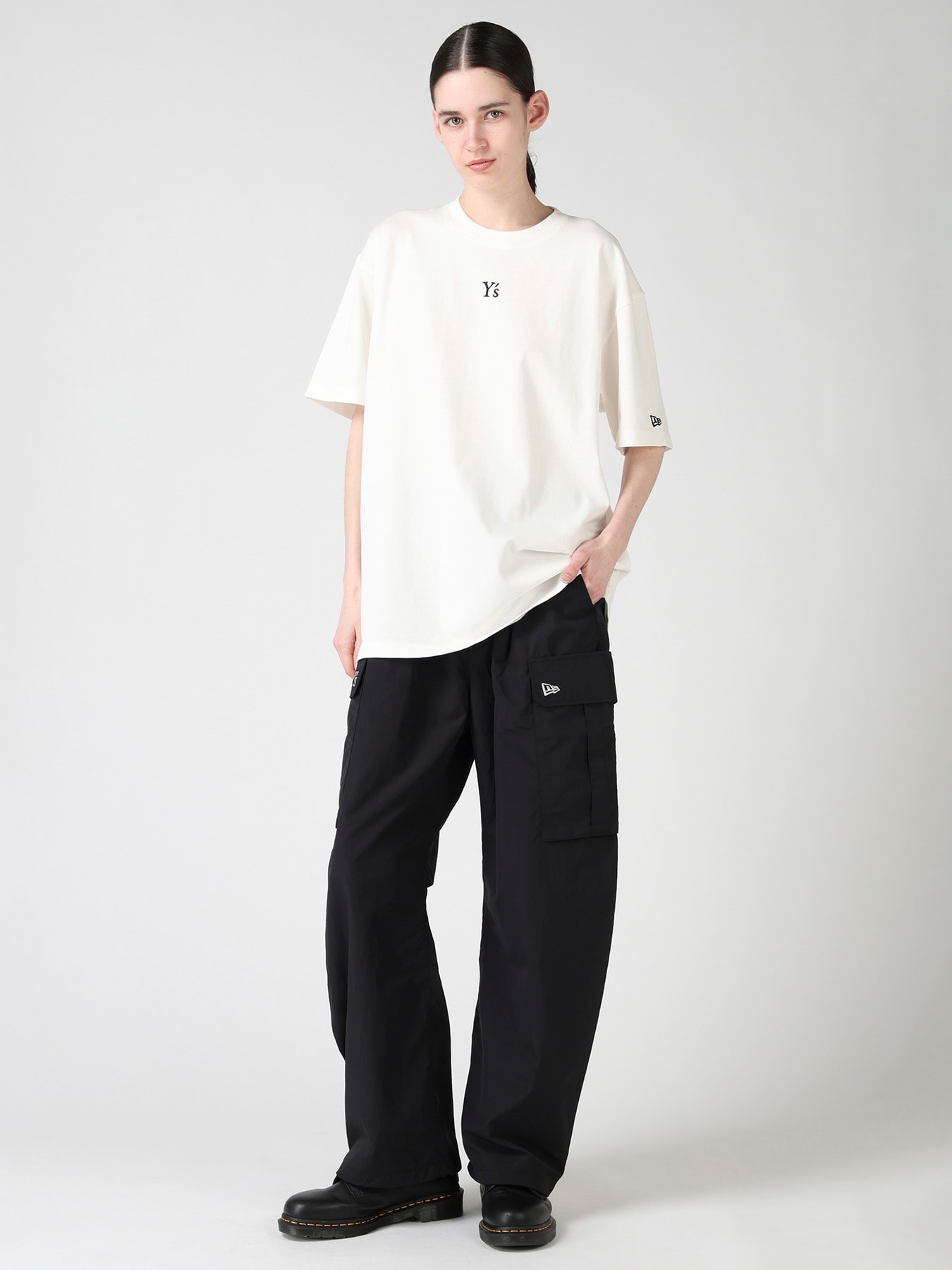 Y's × New Era S/S COTTON TEE