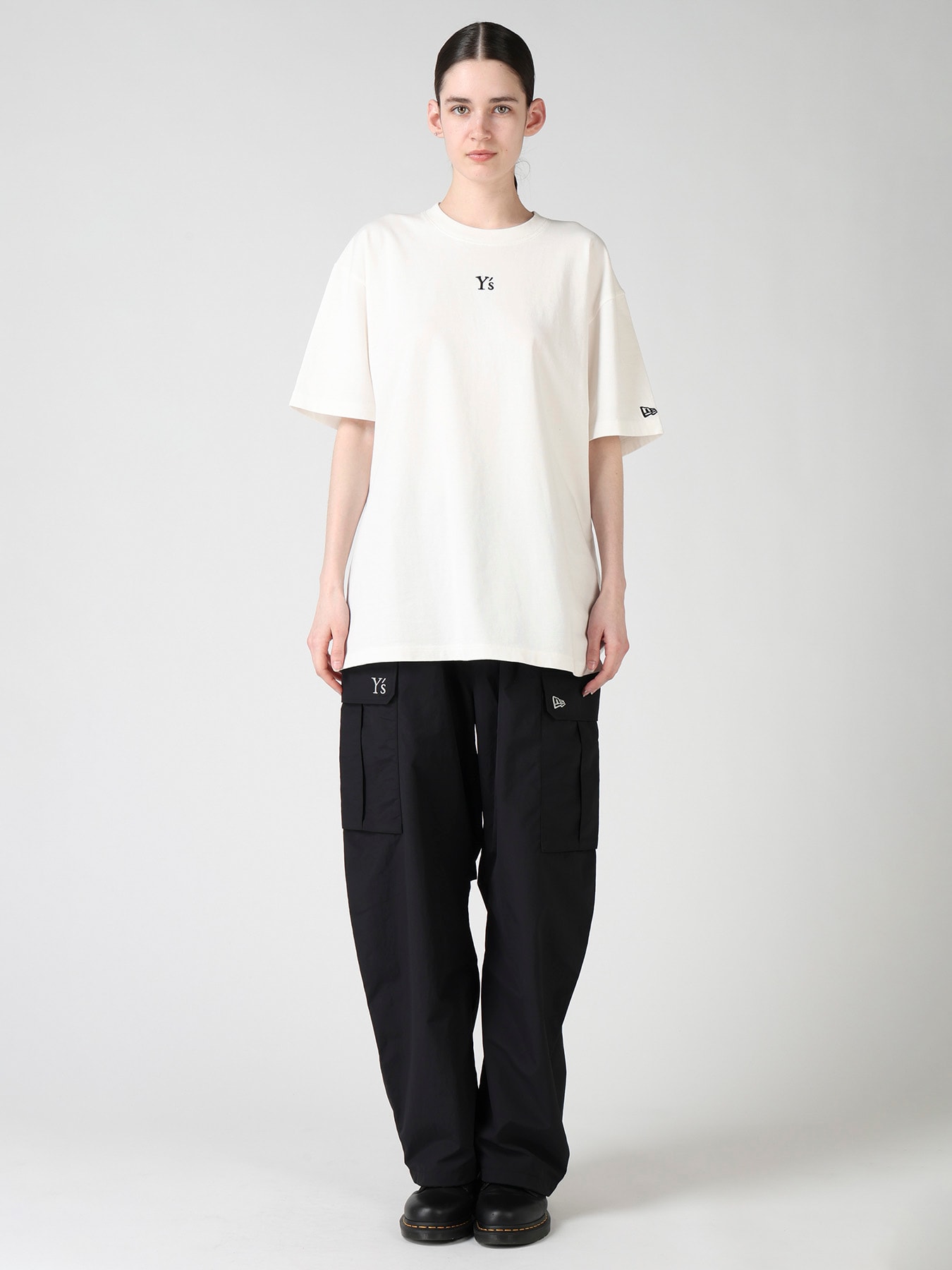 Y's × New Era S/S COTTON TEE