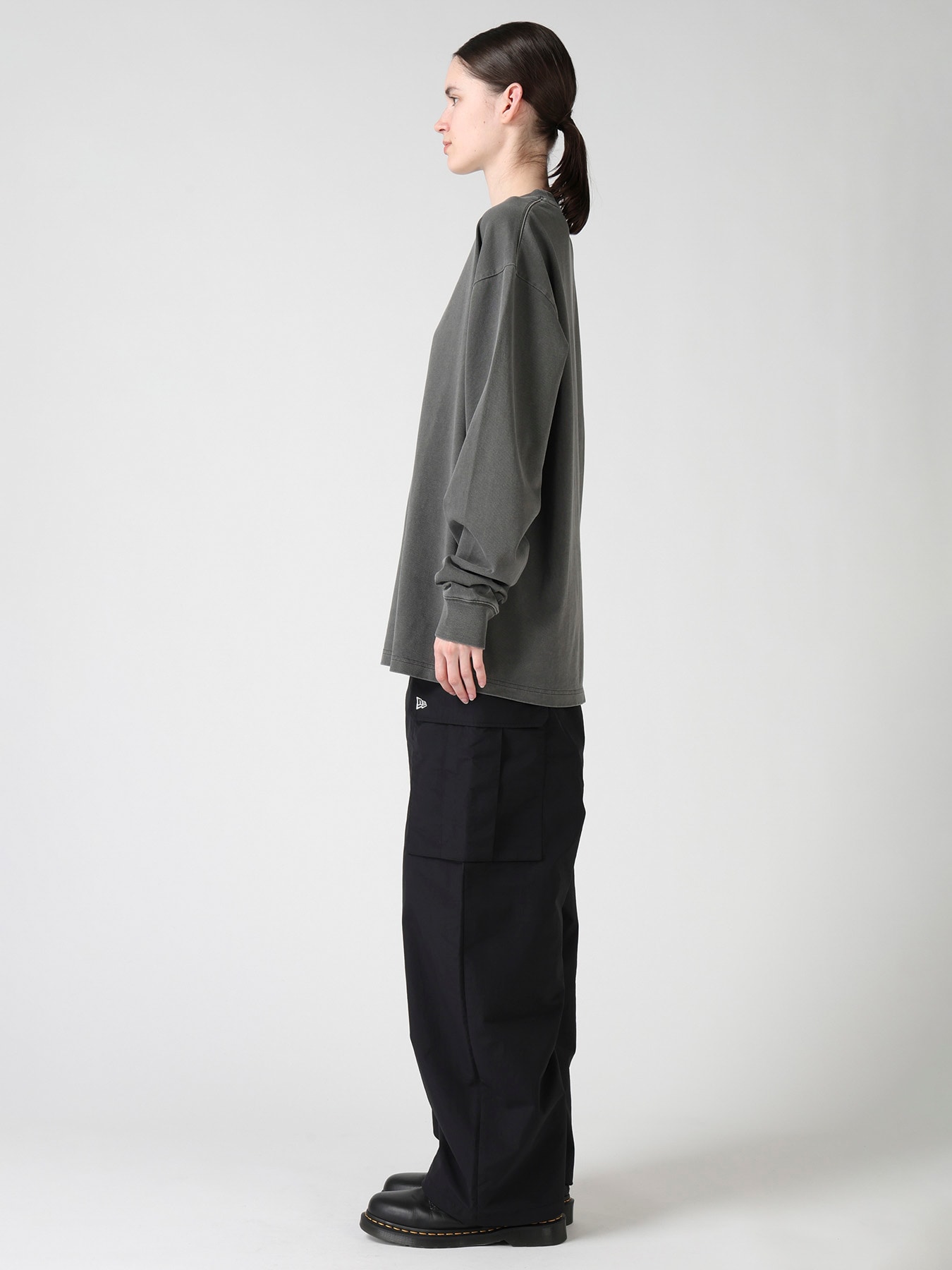 Y's × New Era L/S COTTON TEE