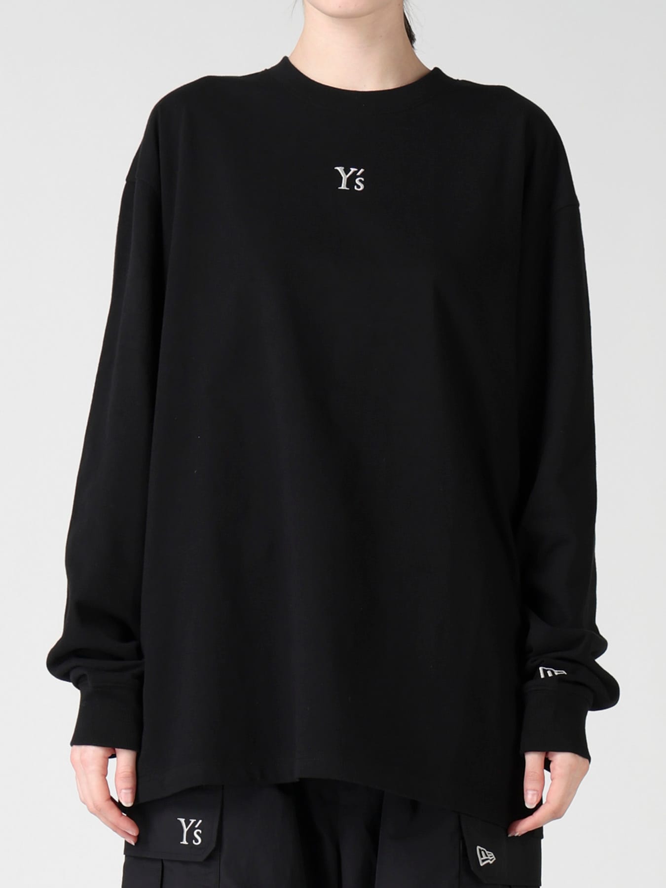 Y's × New Era L/S COTTON TEE