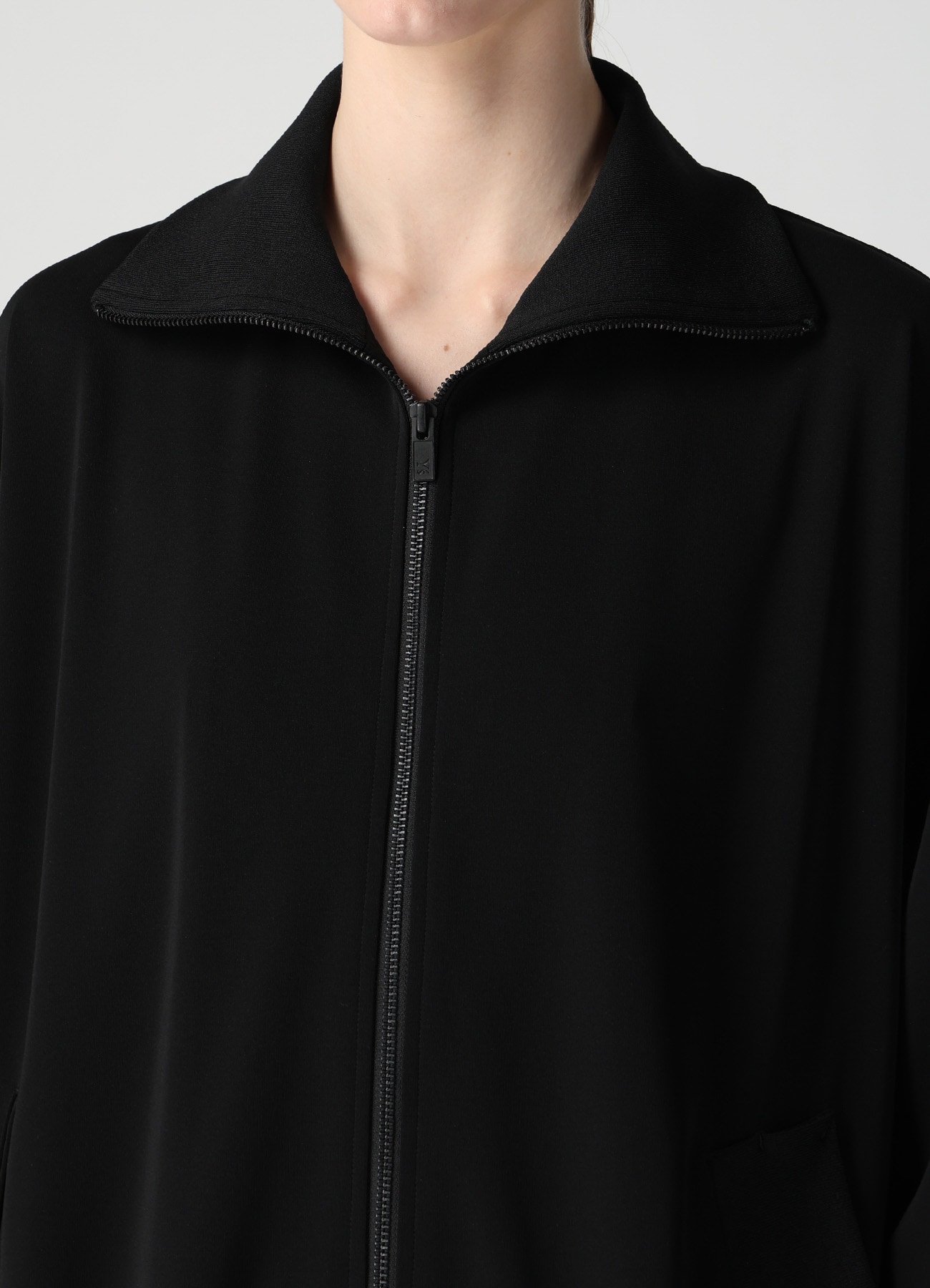 TA/PE STRETCH JERSEY TRACK JACKET