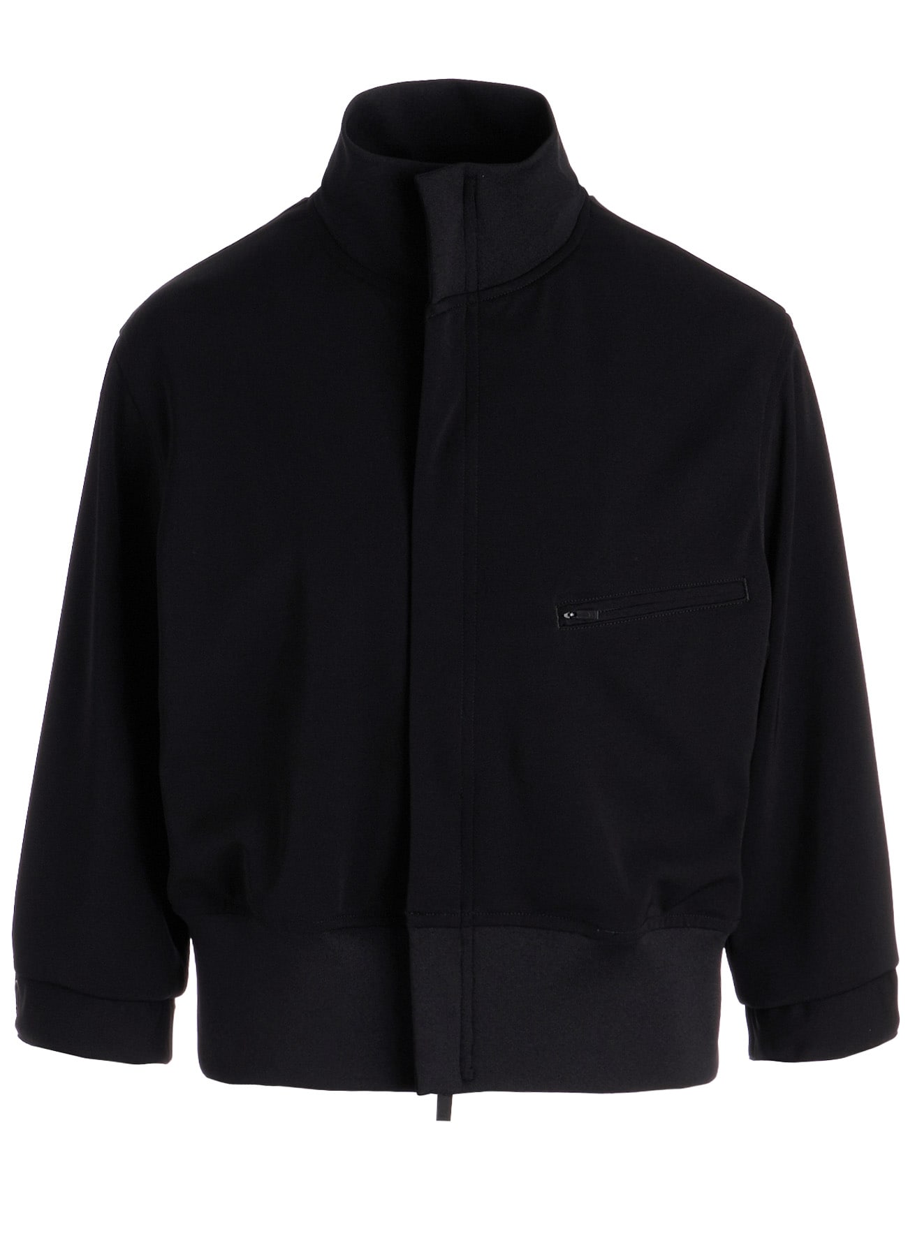 TA/PE STRETCH JERSEY SHORT TRACK JACKET