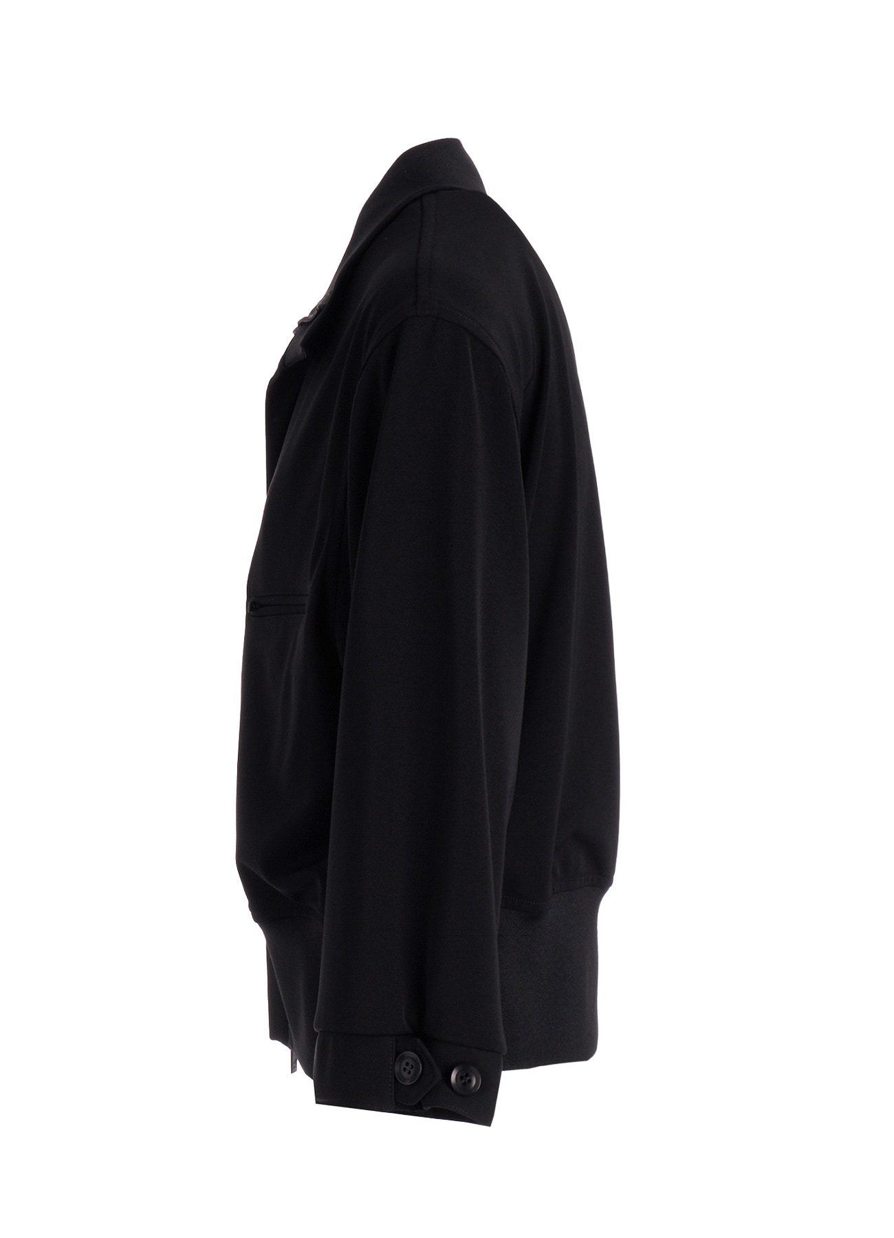 TA/PE STRETCH JERSEY SHORT TRACK JACKET