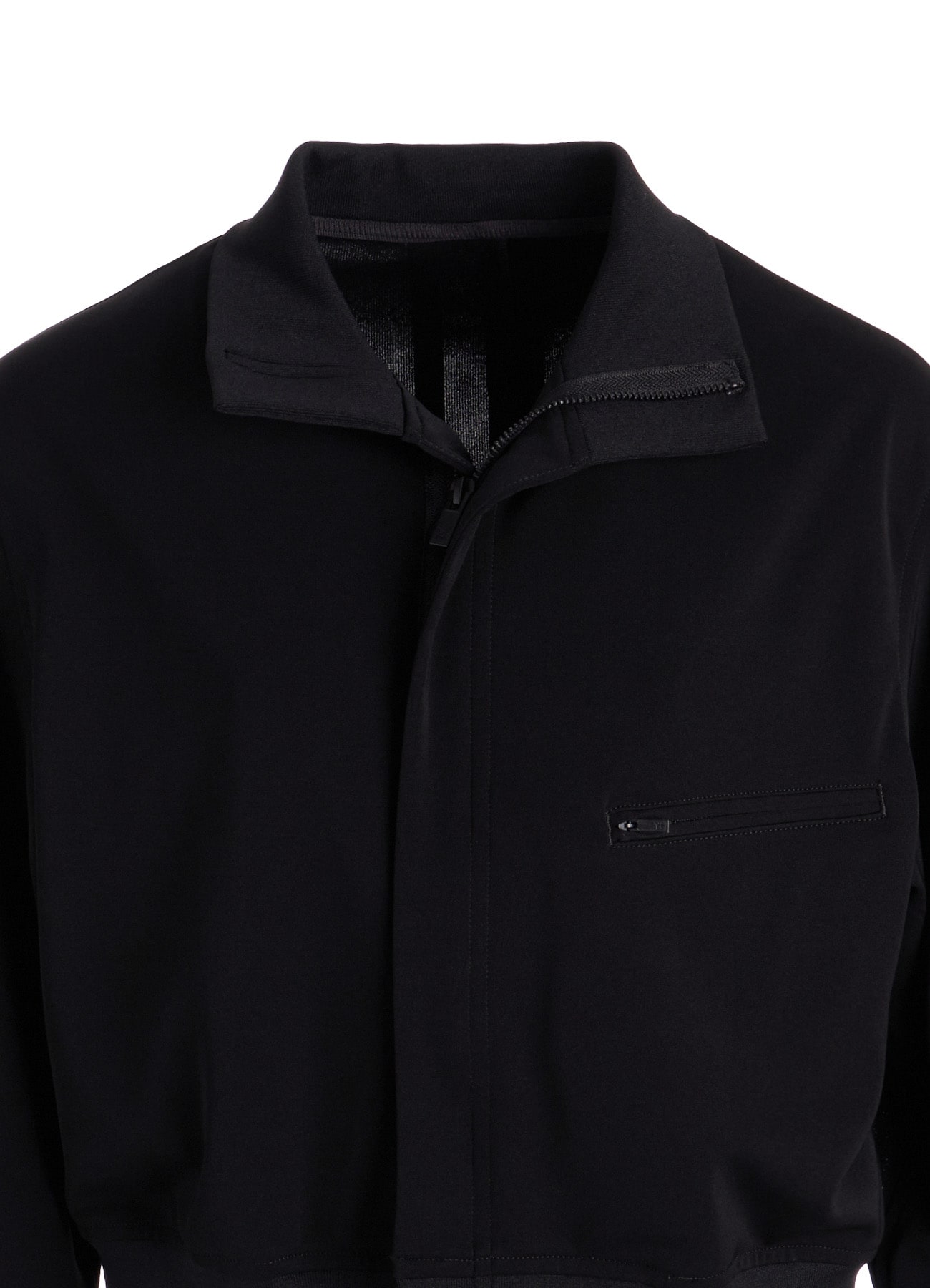 TA/PE STRETCH JERSEY SHORT TRACK JACKET