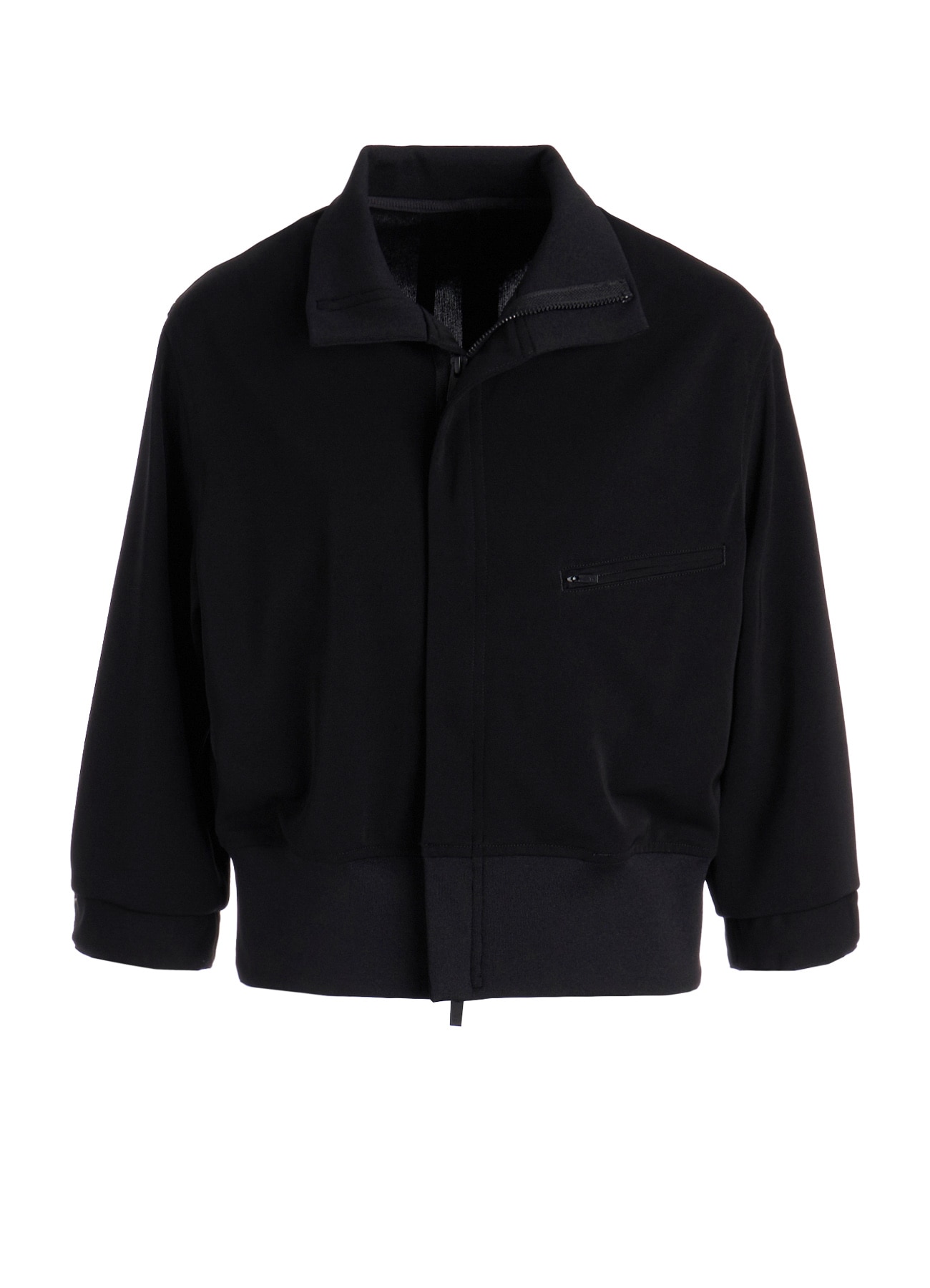 TA/PE STRETCH JERSEY SHORT TRACK JACKET