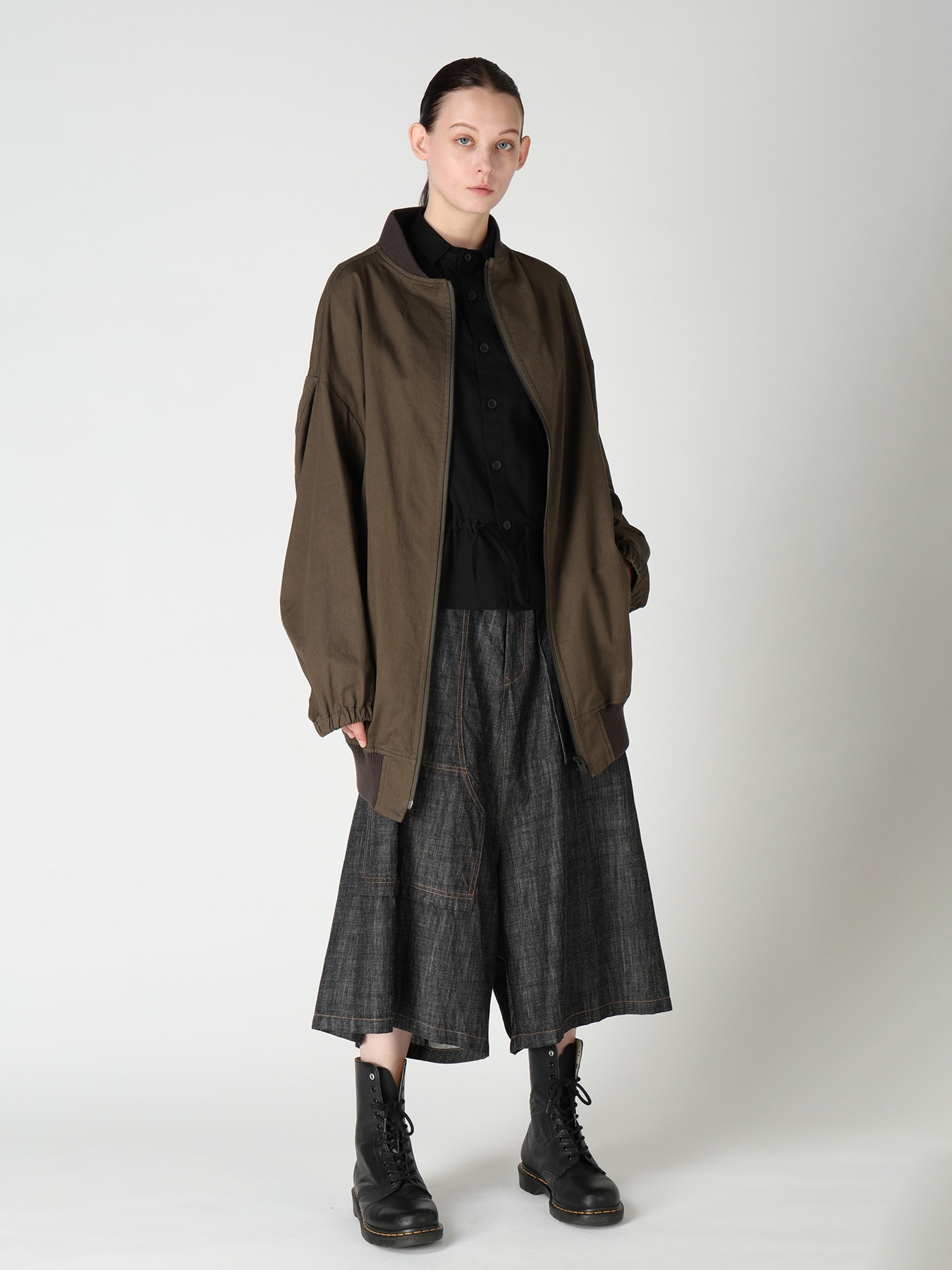 [Y's BORN PRODUCT] LONG BLOUSON