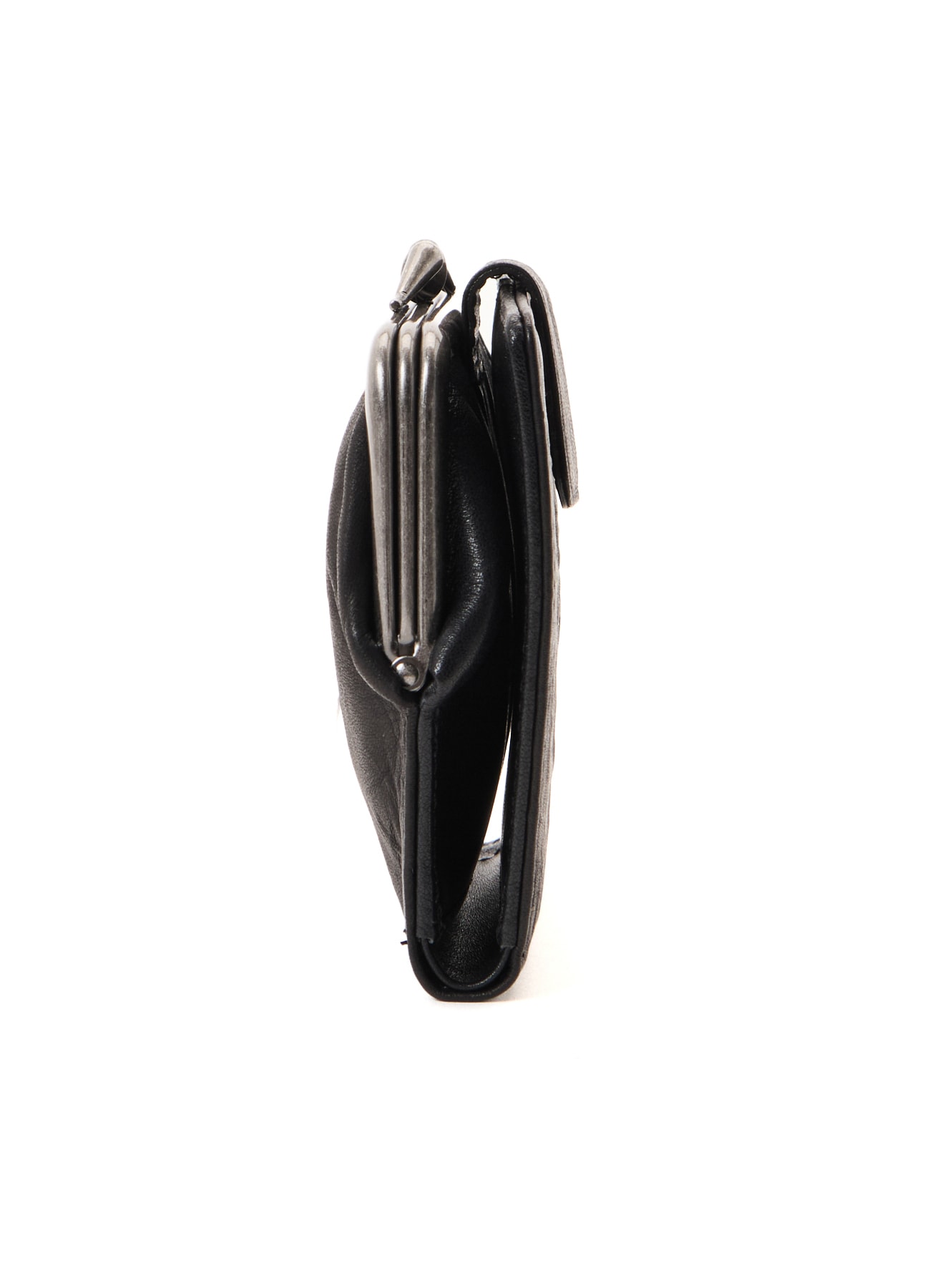 SOFT LEATHER METAL CLASP SMALL WALLET