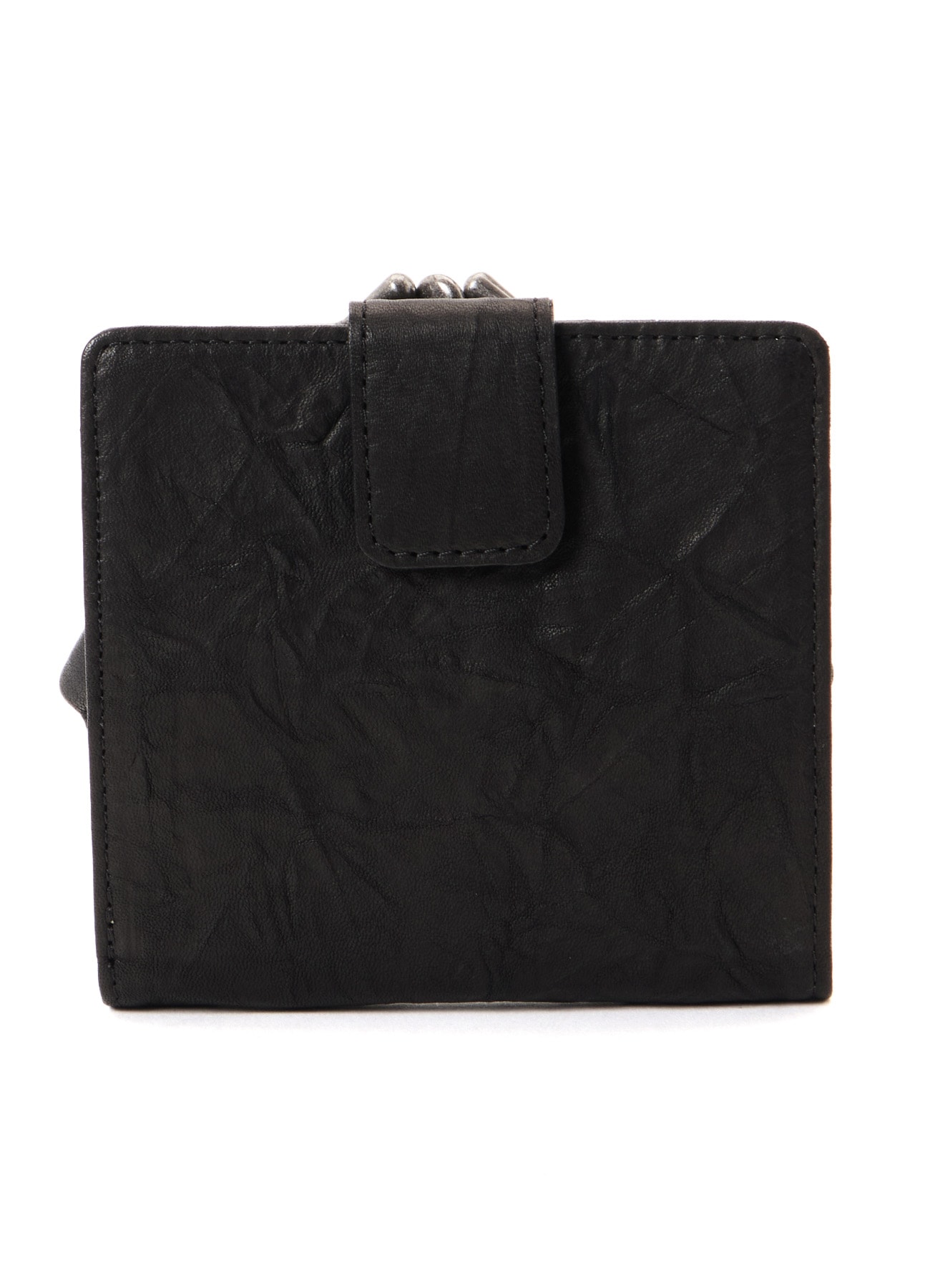 SOFT LEATHER METAL CLASP SMALL WALLET