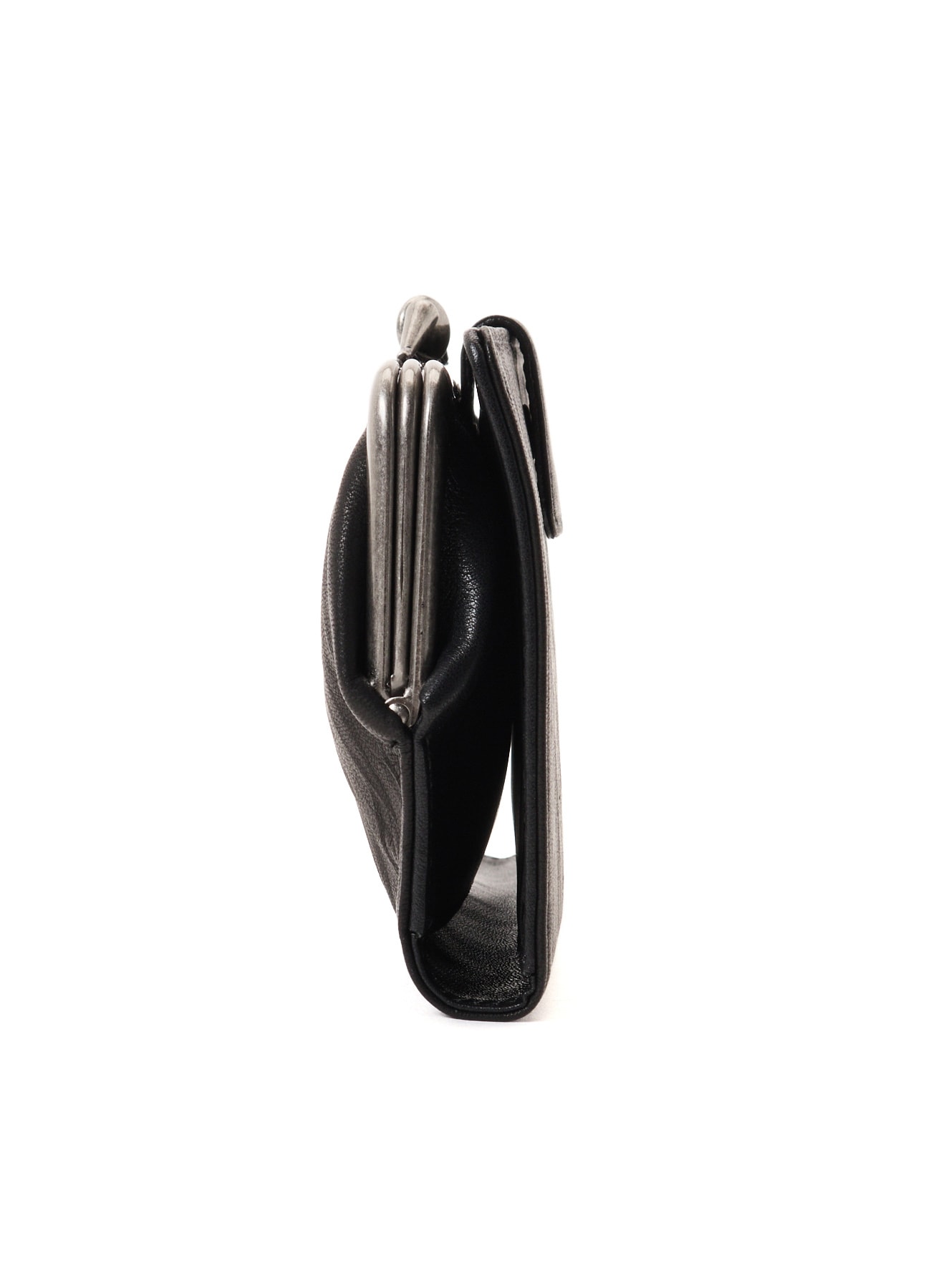 SOFT LEATHER METAL CLASP LONG WALLET