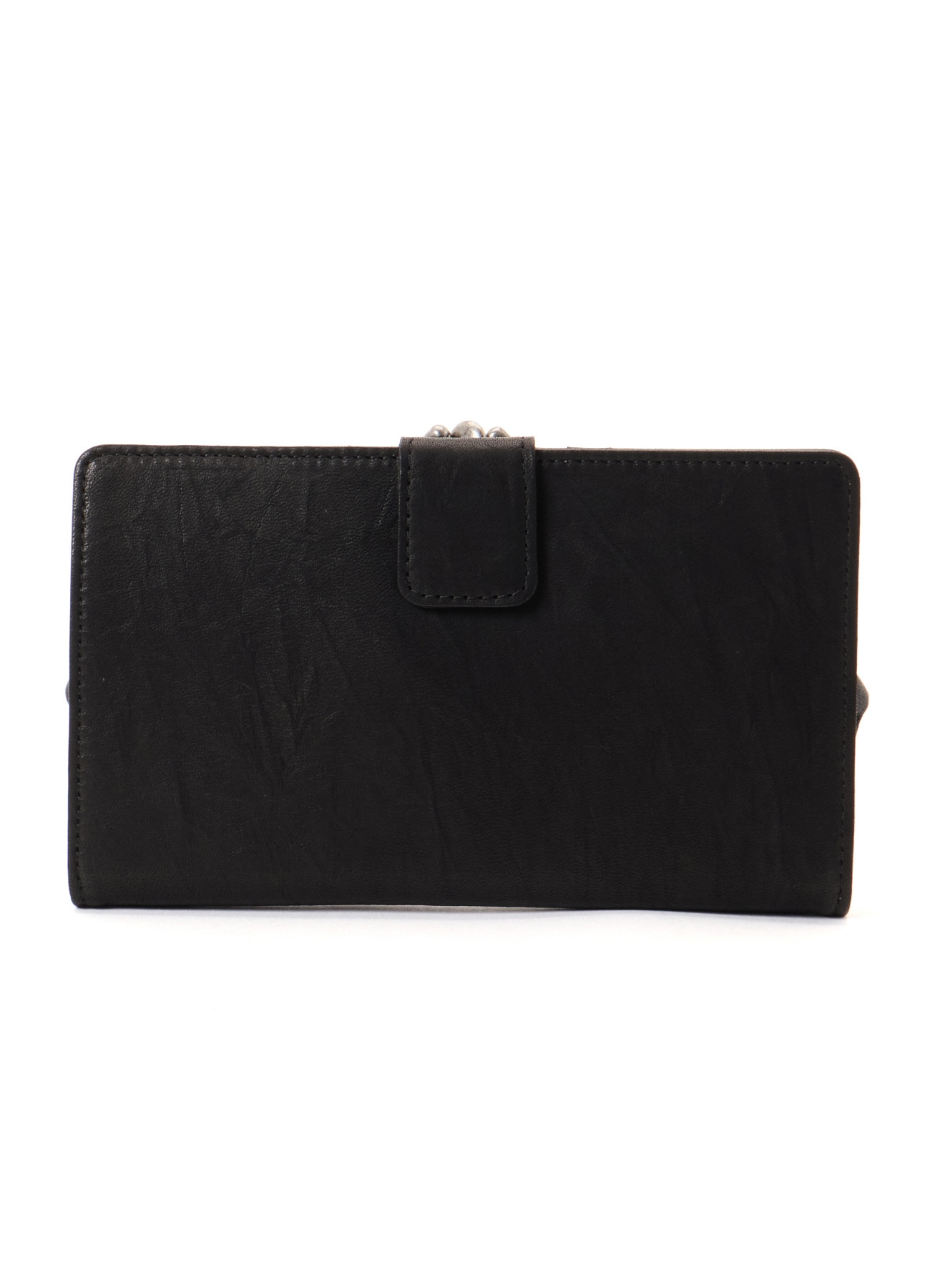 SOFT LEATHER METAL CLASP LONG WALLET