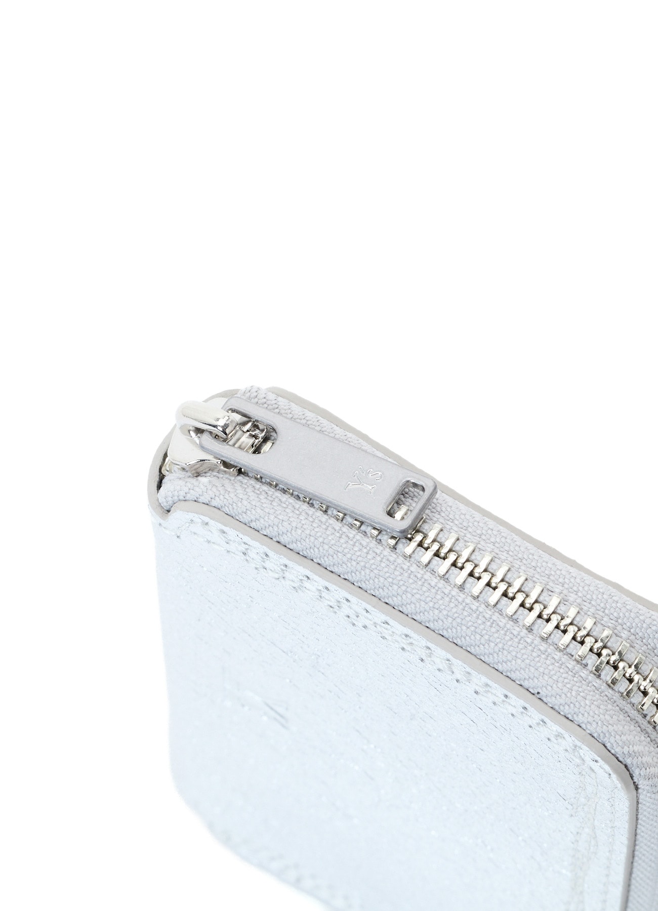 SEMI MATTE LEATHER RANDOM STITCH MINI WALLET