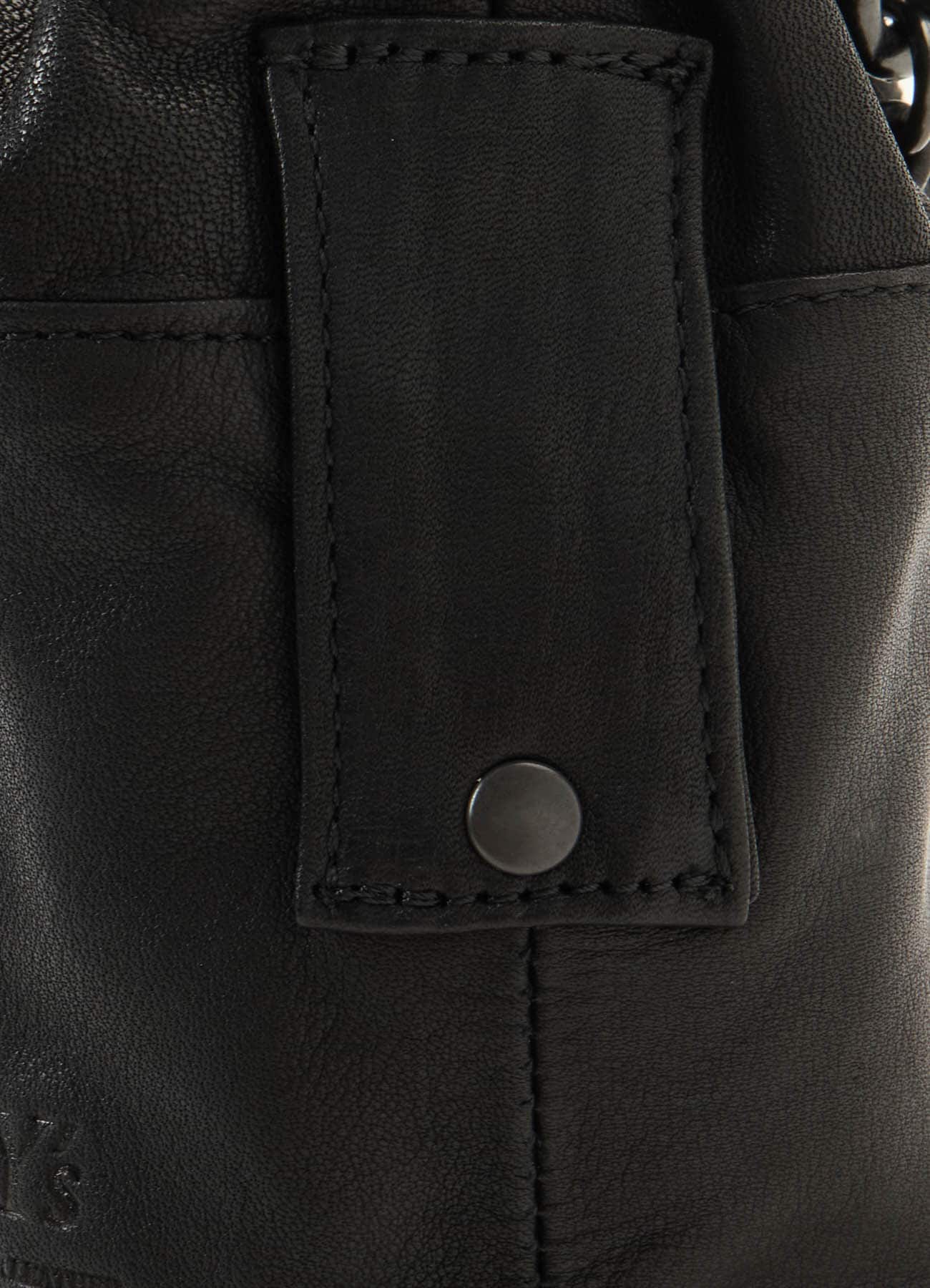 WATER STAIN LEATHER 2-WAY MINI PURSE