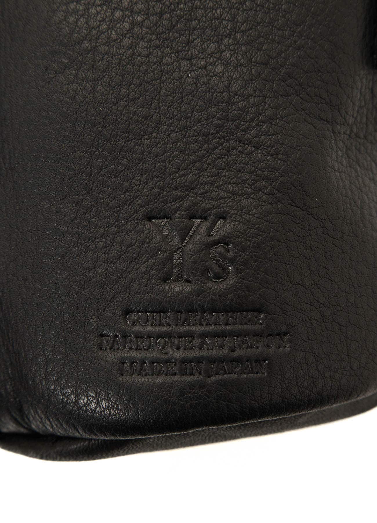 WATER STAIN LEATHER 2-WAY MINI PURSE