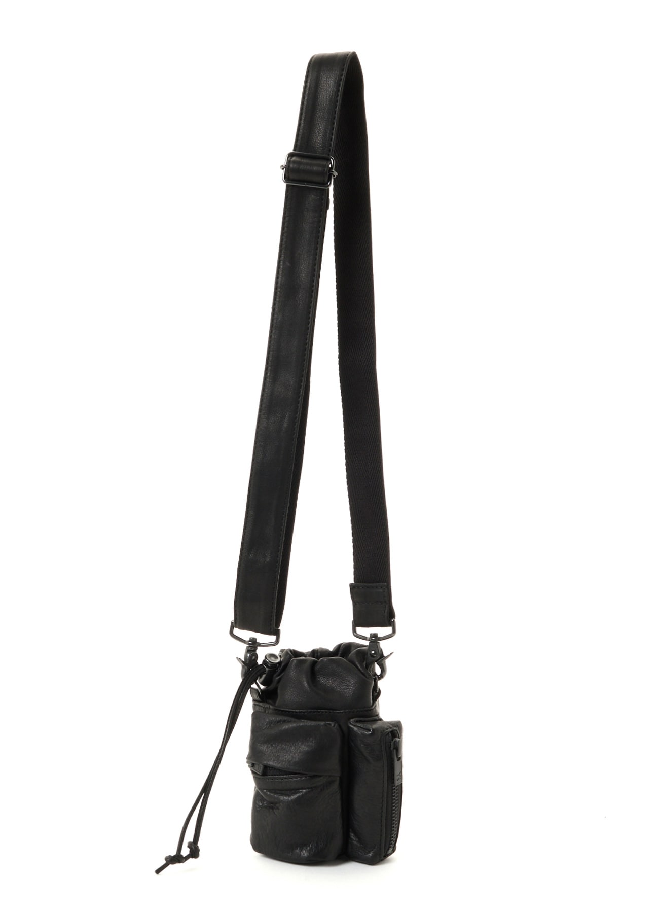 WATER STAIN LEATHER 2-WAY MINI PURSE