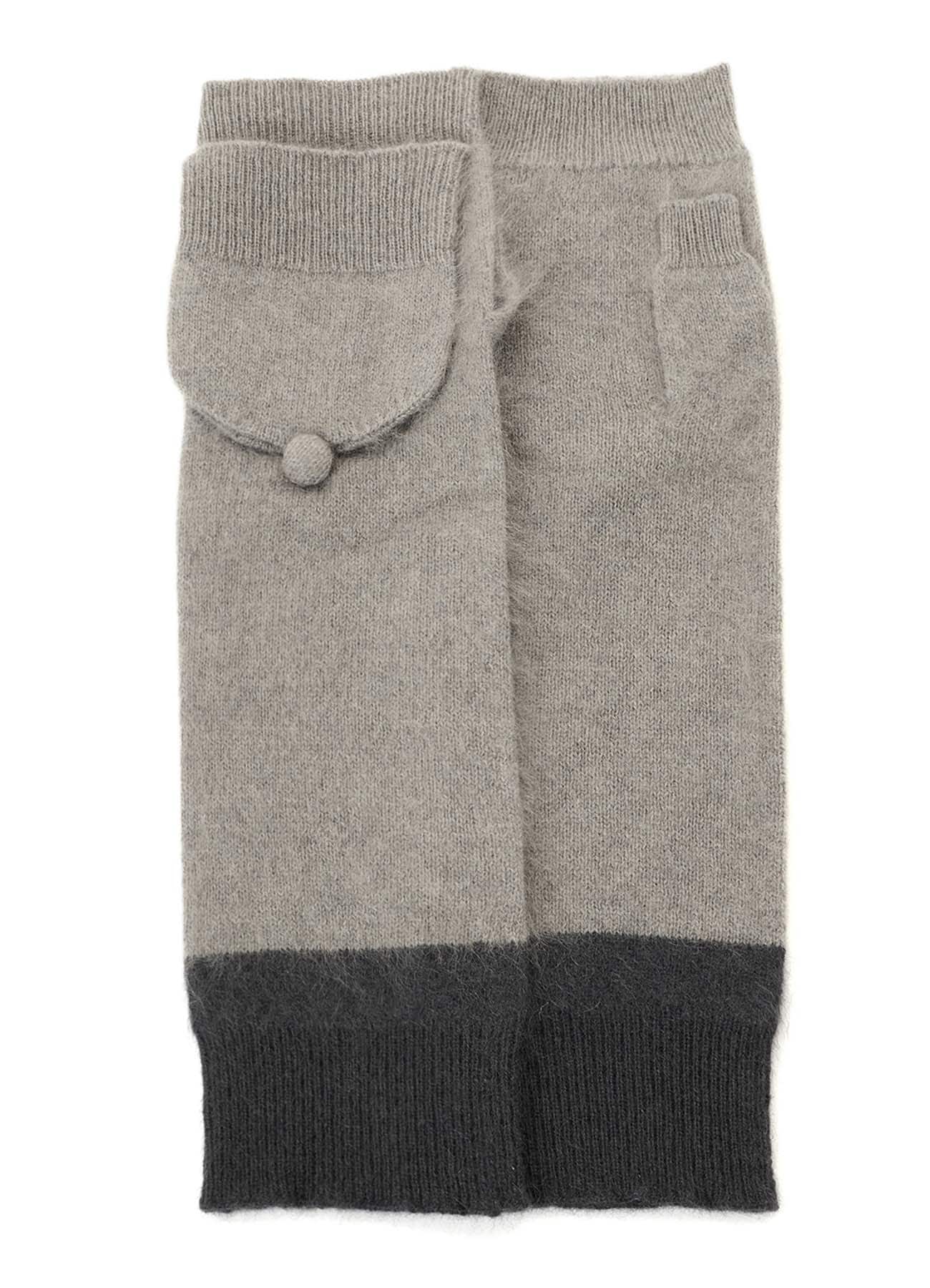 CASHMERE COLOR BLOCKING ARM WARMER