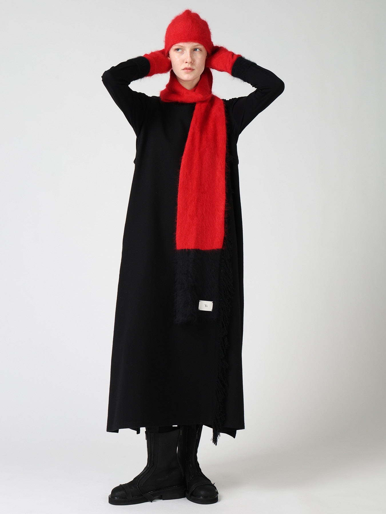 CASHMERE COLOR BLOCKING SCARF