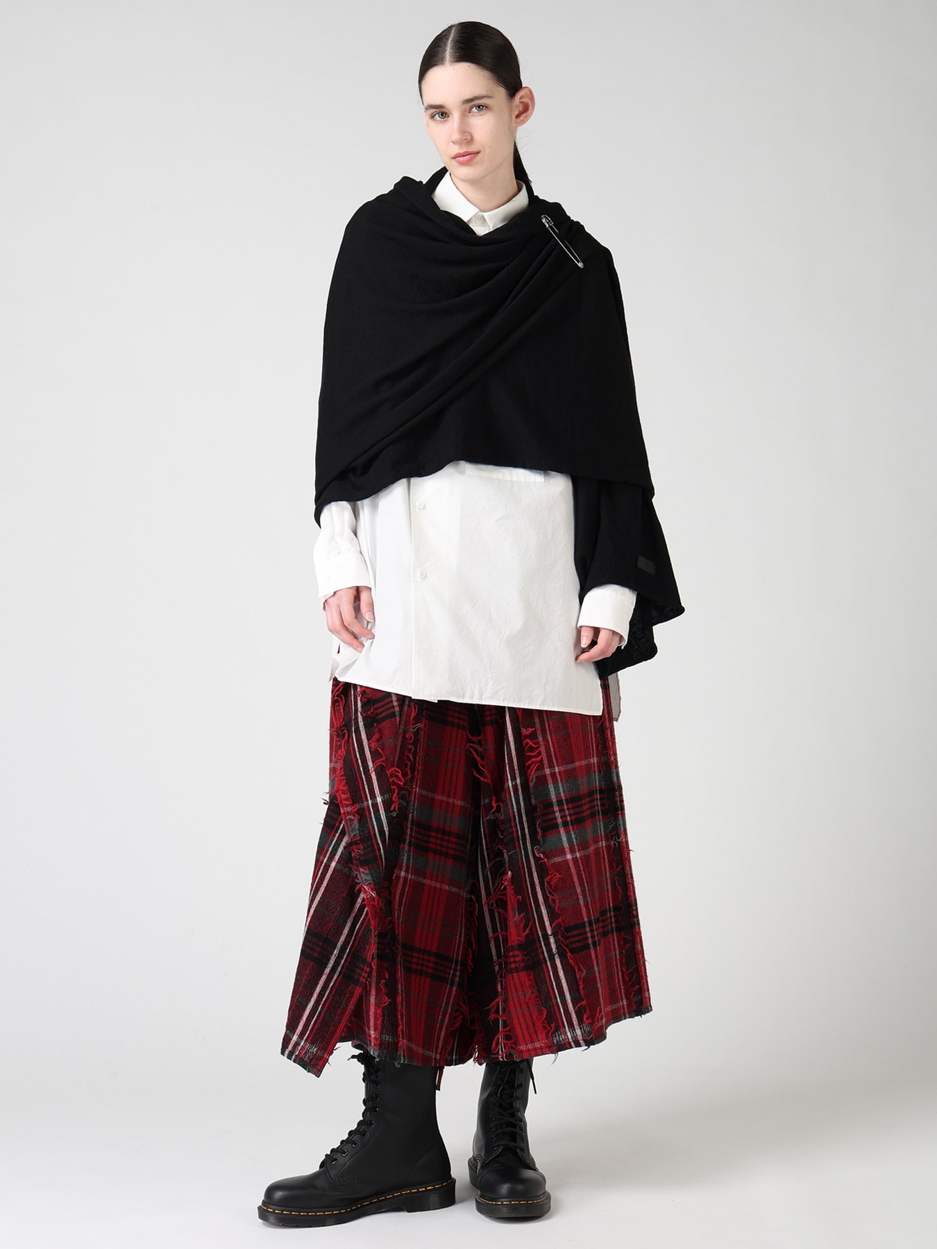 WOOL JERSEY ONE SLEEVE STOLE