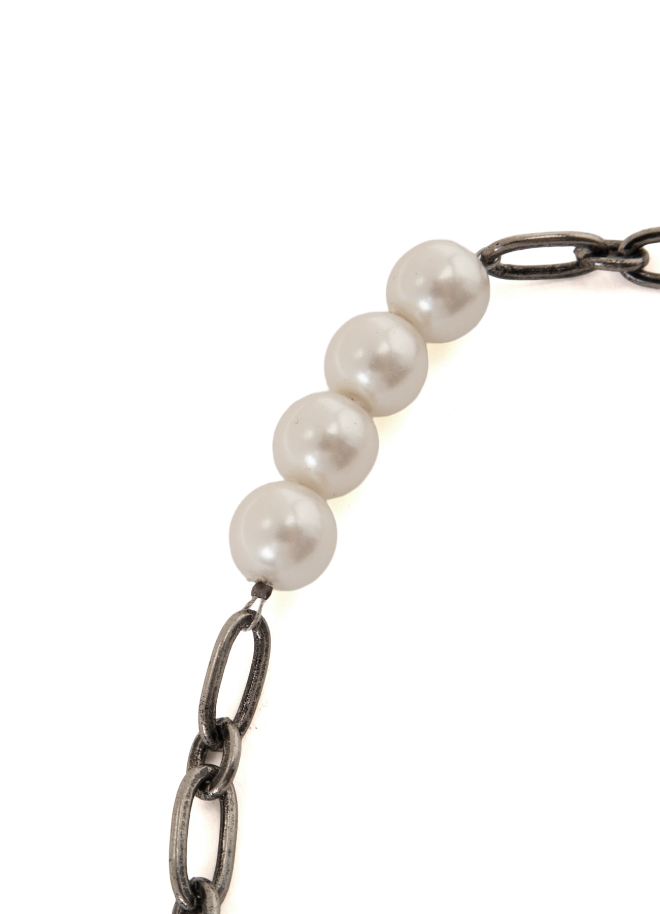 PEARL AND CHAIN CHOKER