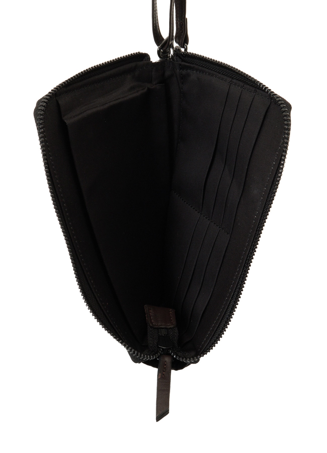 COW LEATHER ZIP PURSE