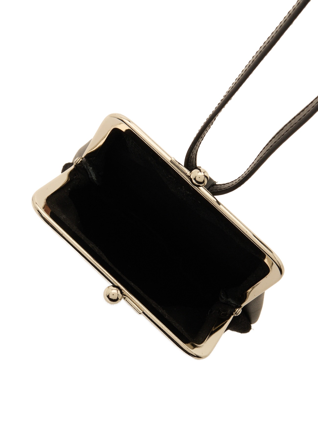 COW LEATHER CLASP NECKLACE