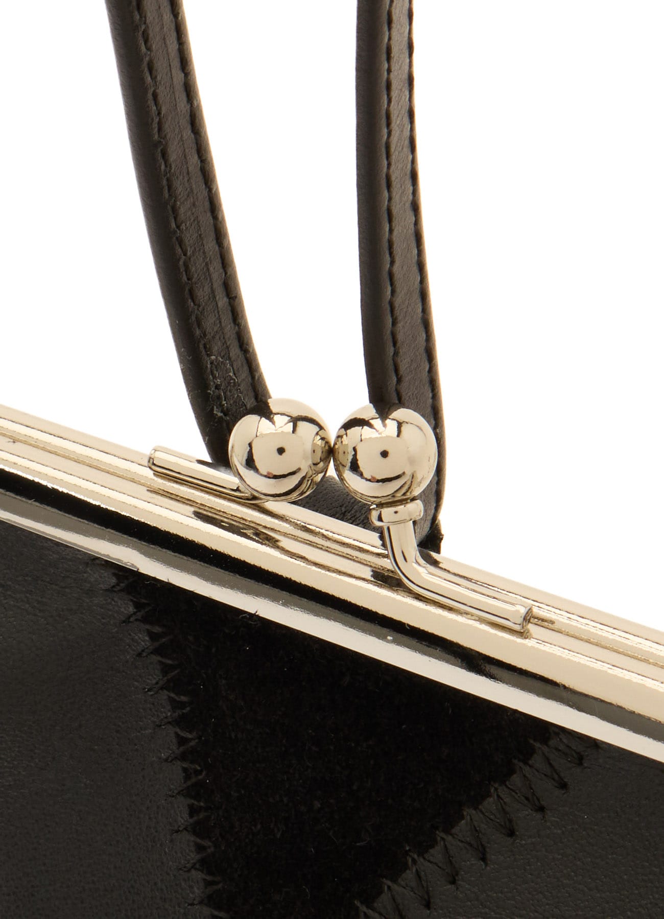 COW LEATHER CLASP NECKLACE