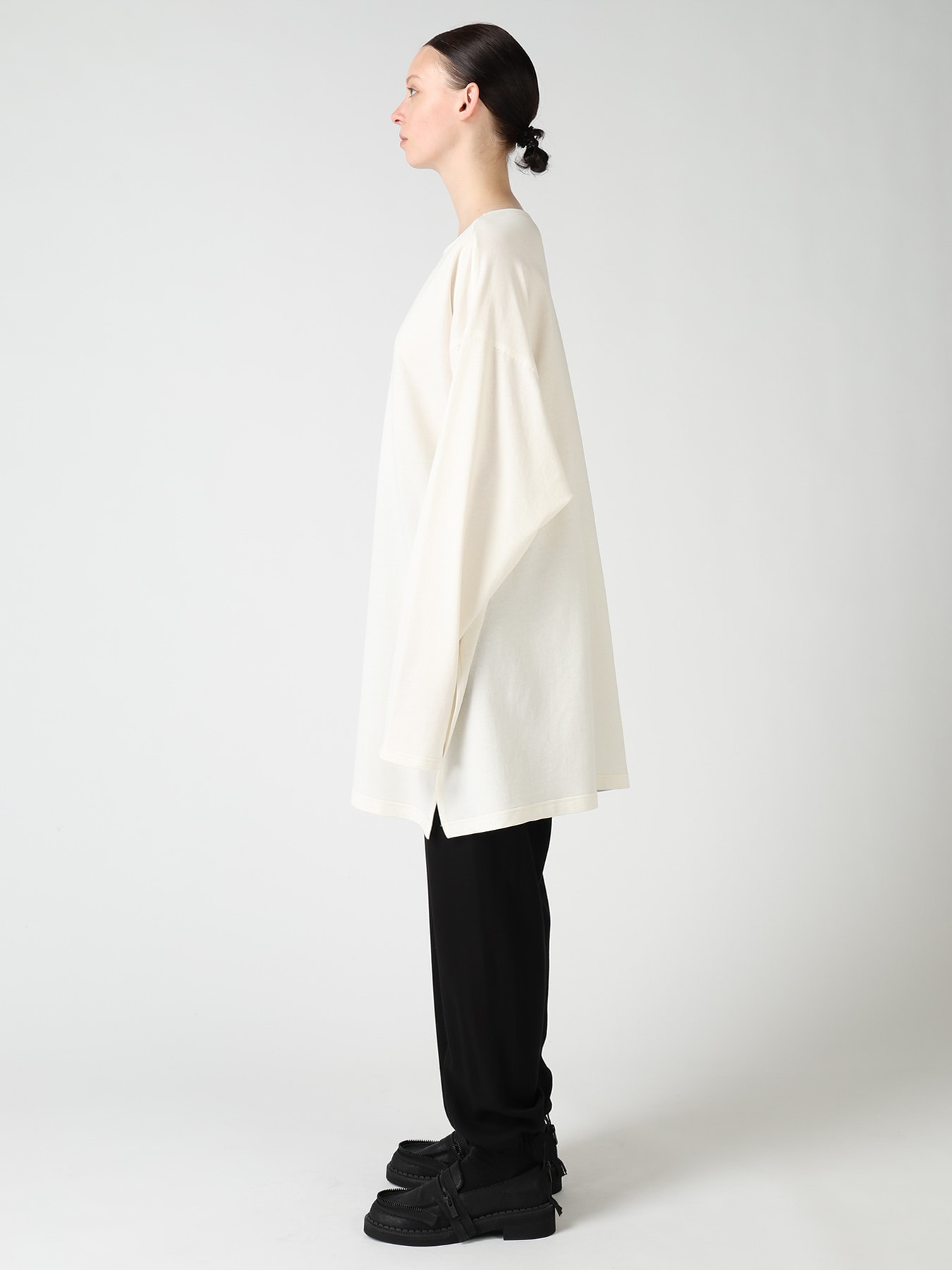 COTTON INLAY PULLOVER