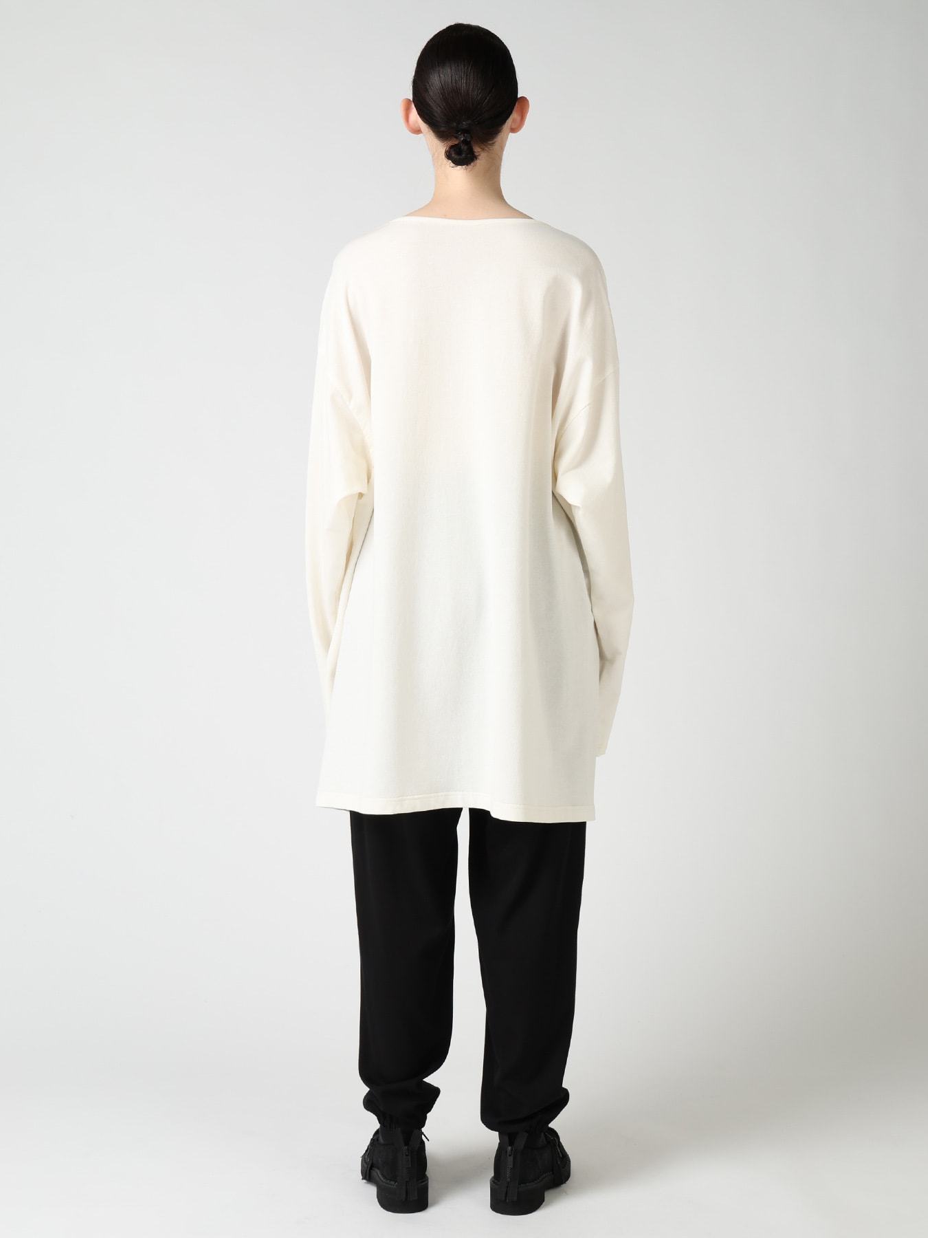 COTTON INLAY PULLOVER