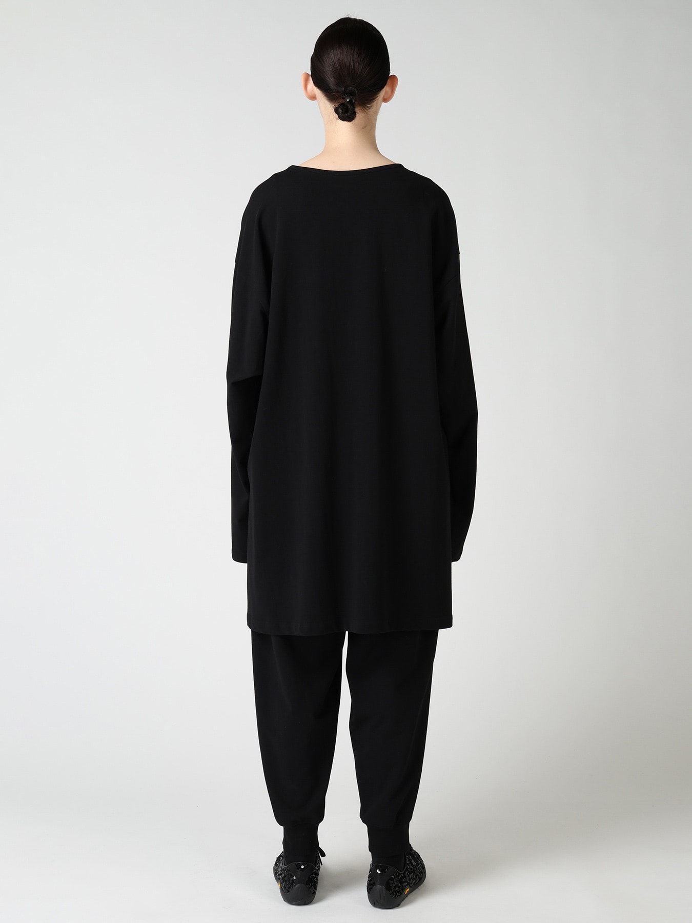 COTTON INLAY PULLOVER
