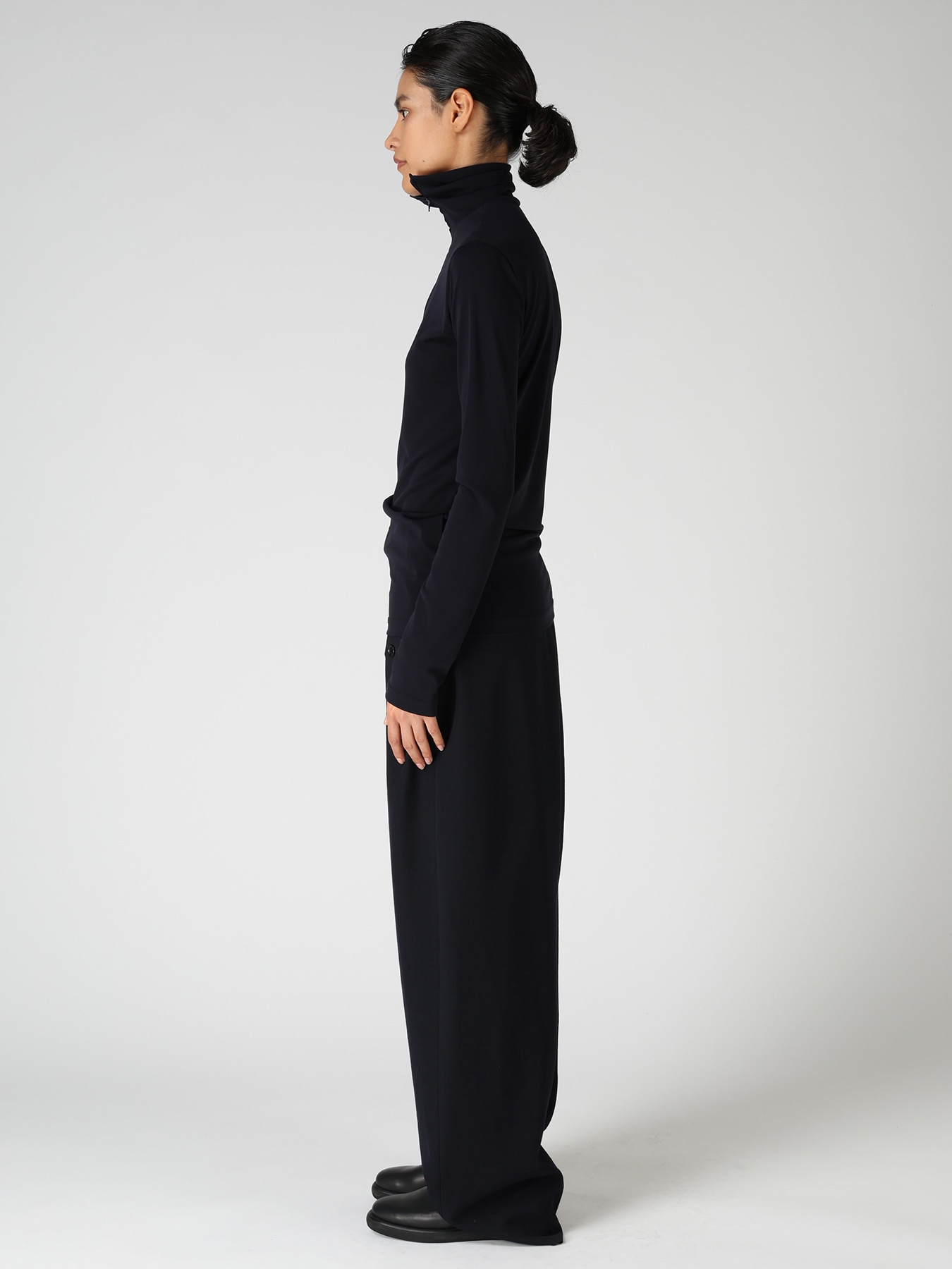 TA/PE DRY ZIP-UP HIGH NECK PULLOVER