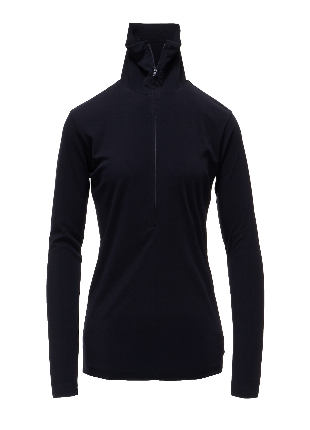 TA/PE DRY ZIP-UP HIGH NECK PULLOVER
