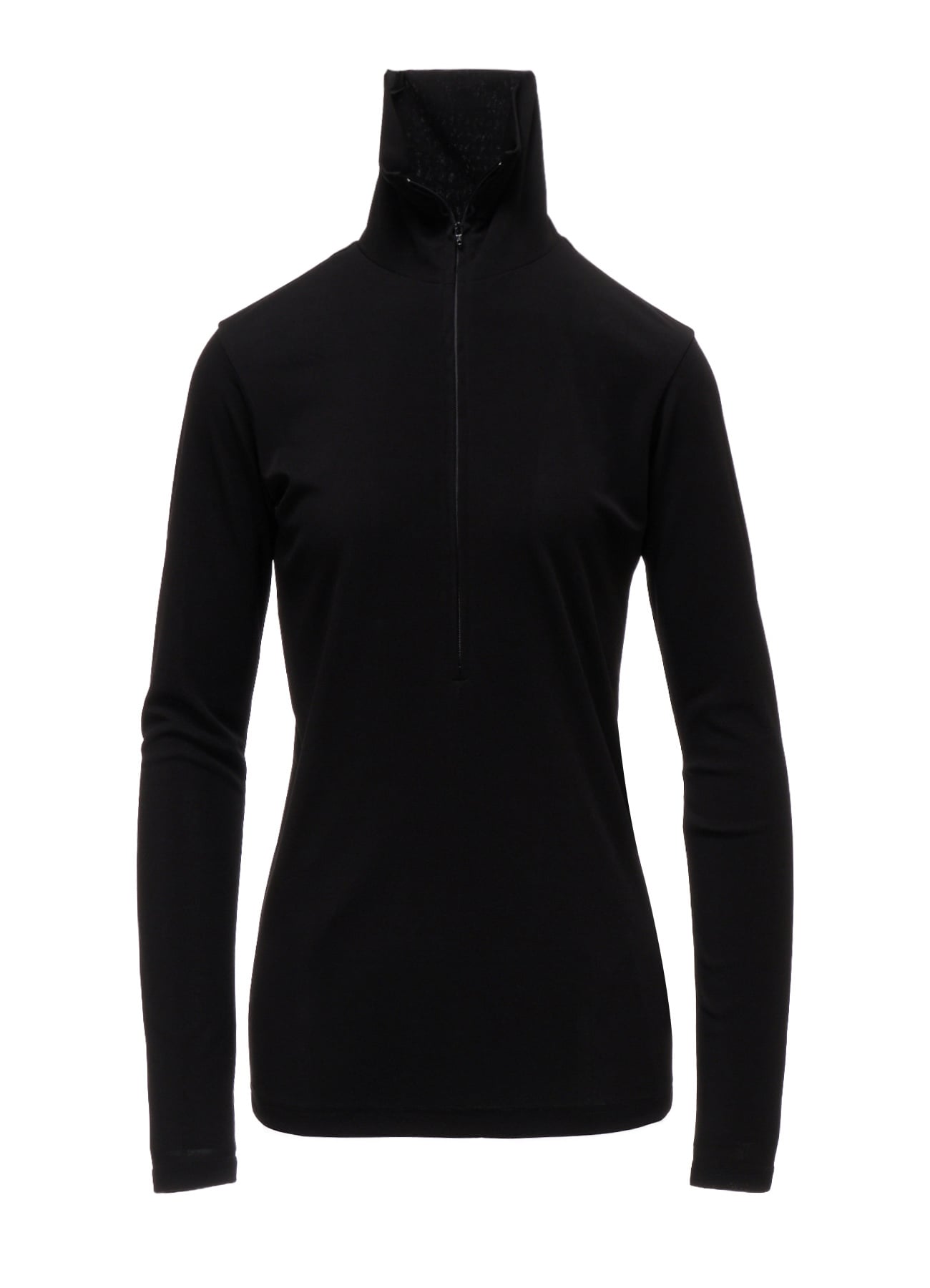TA/PE DRY ZIP-UP HIGH NECK PULLOVER