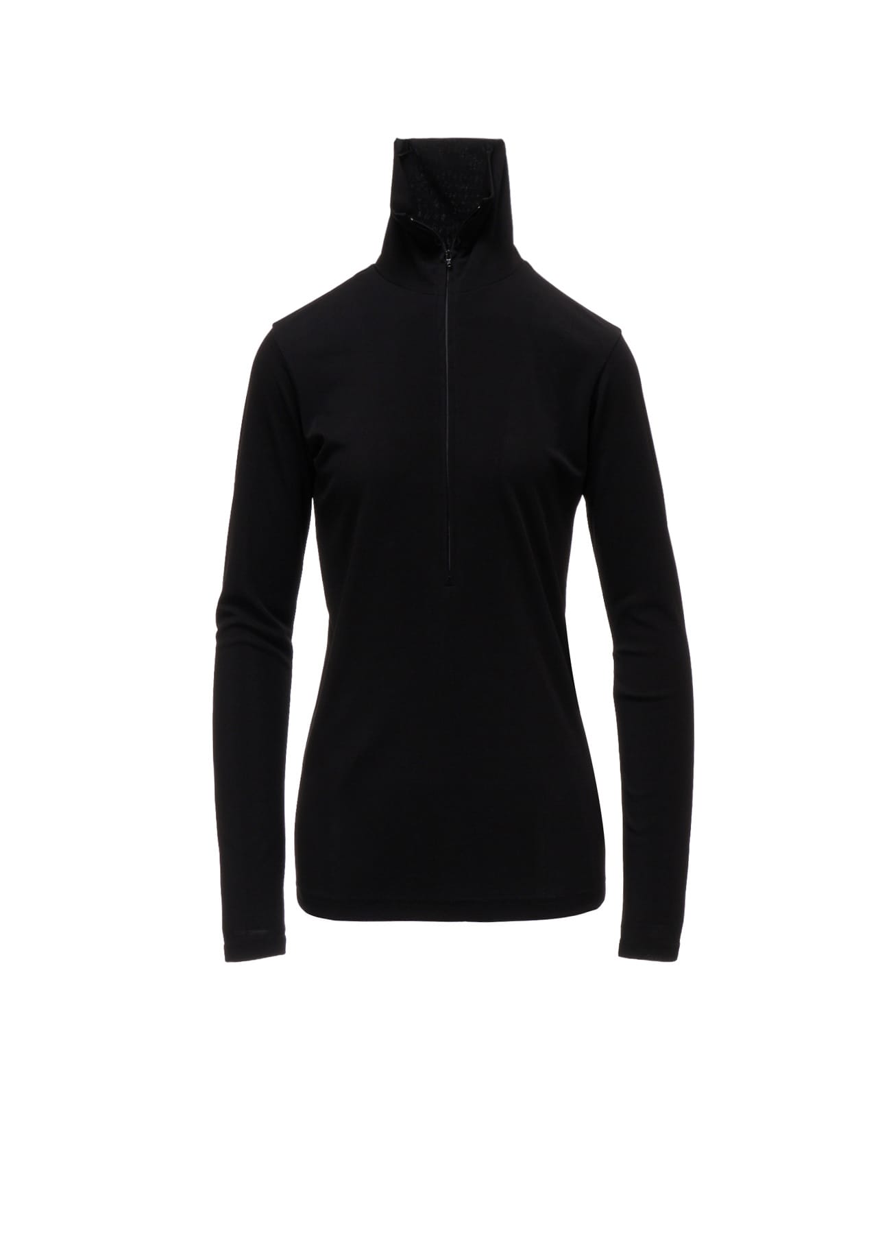 TA/PE DRY ZIP-UP HIGH NECK PULLOVER