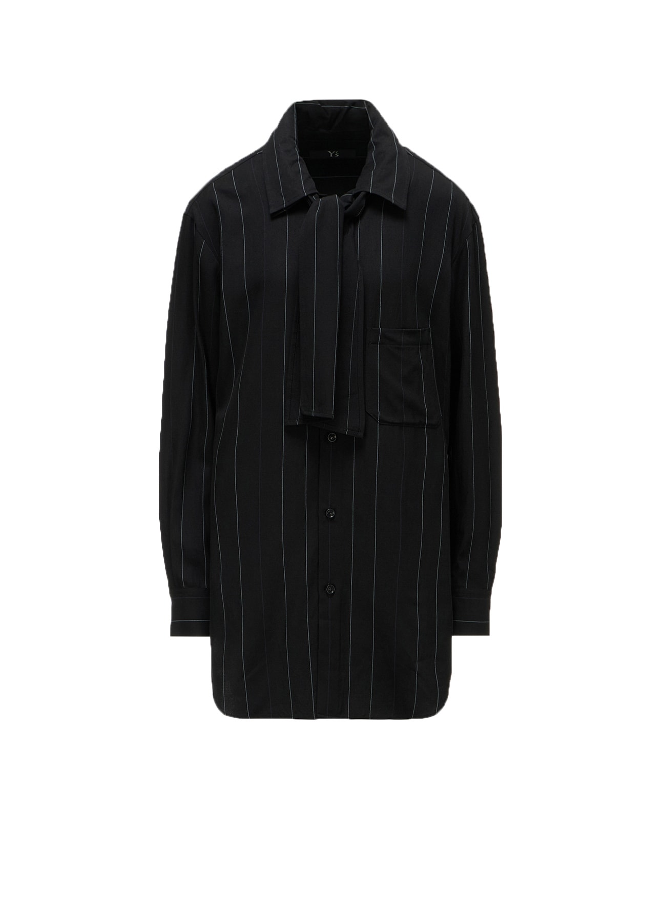 LENO CLOTH HALF SLEEVE BOX SHIRT(S Off White): Y's｜THE SHOP YOHJI