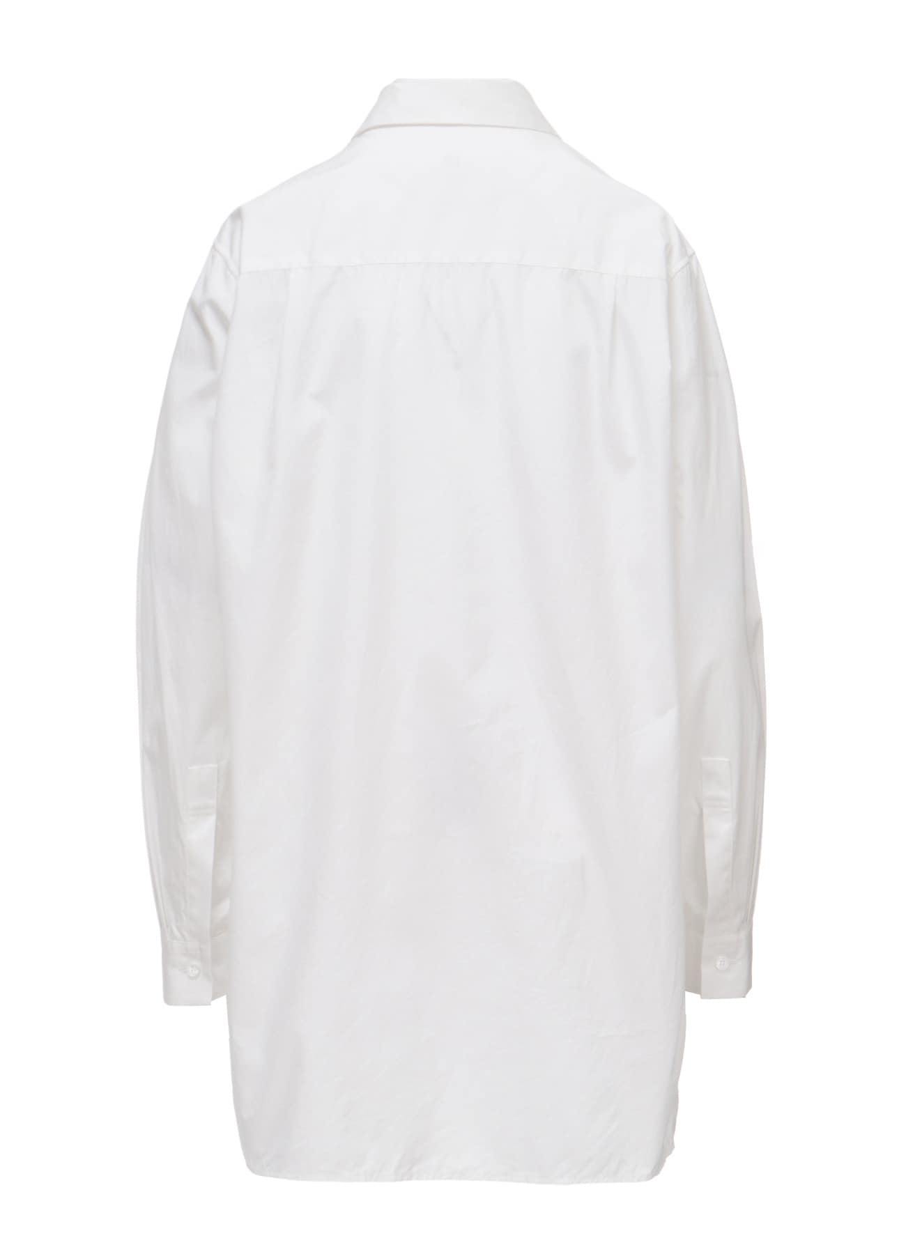 100/2 COTTON BROAD SHIFTED PANEL BLOUSE