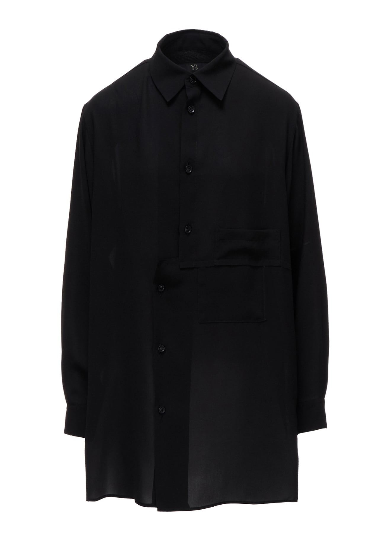TA/PE GEORGETTE SHIFTED PANEL BLOUSE