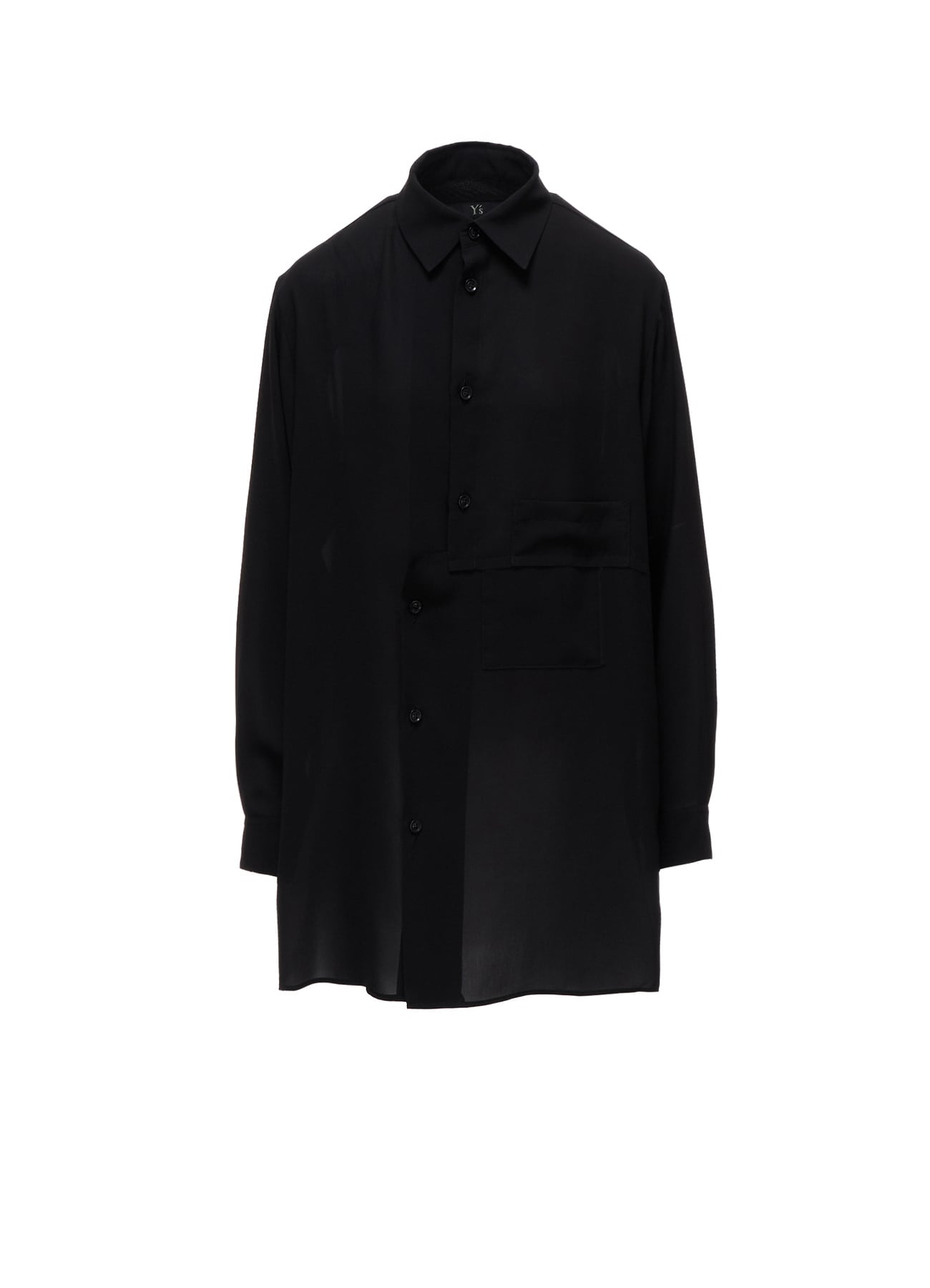 TA/PE GEORGETTE SHIFTED PANEL BLOUSE