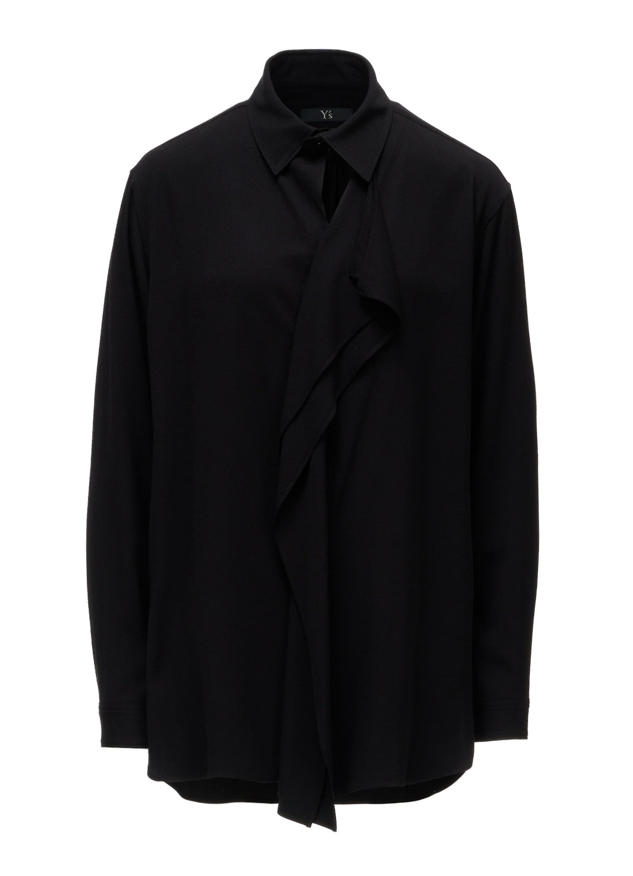 VISCOSE/TRIACETATE BLEND LEFT FRONT CLOTH BLOUSE