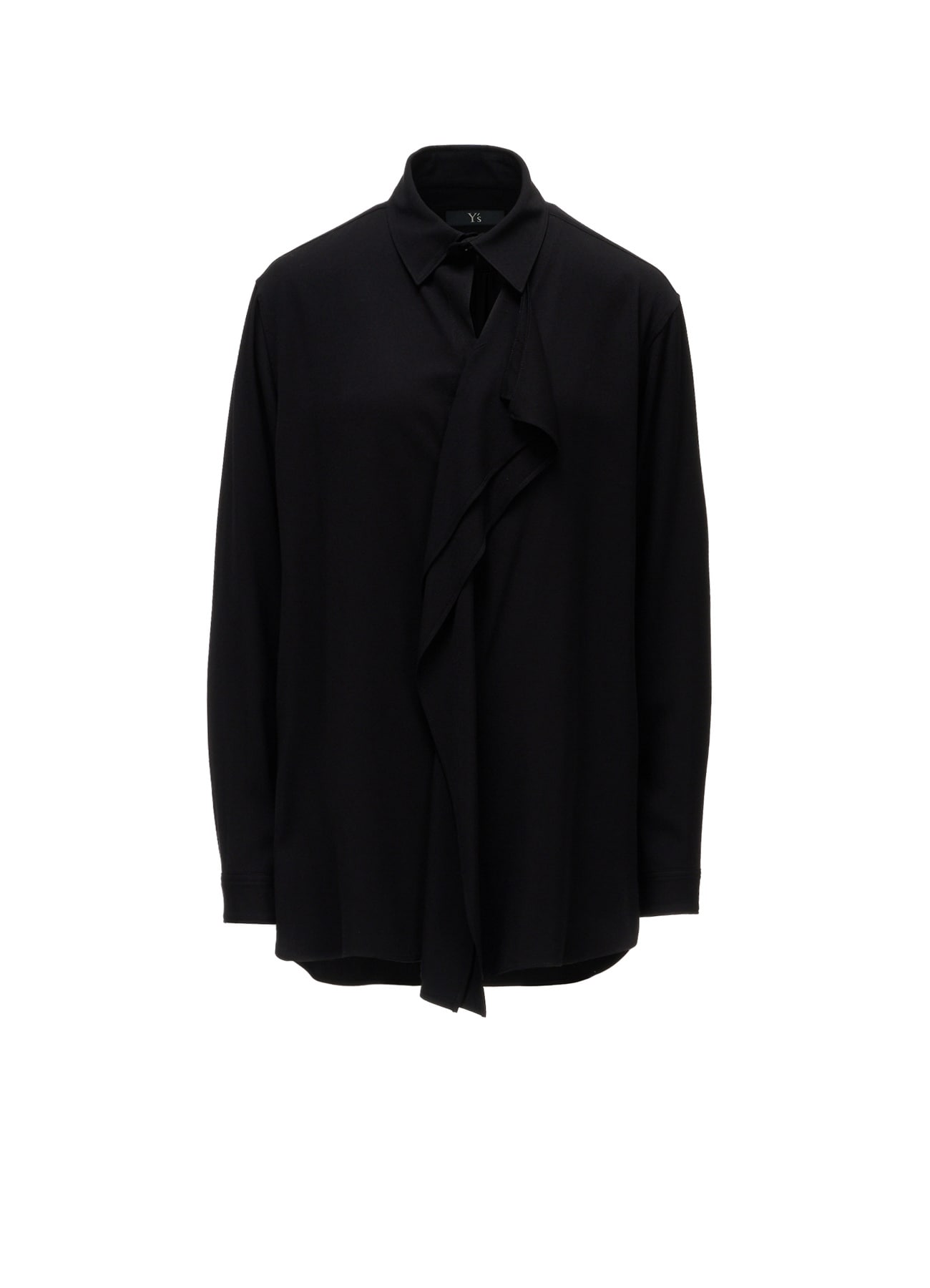 VISCOSE/TRIACETATE BLEND LEFT FRONT CLOTH BLOUSE