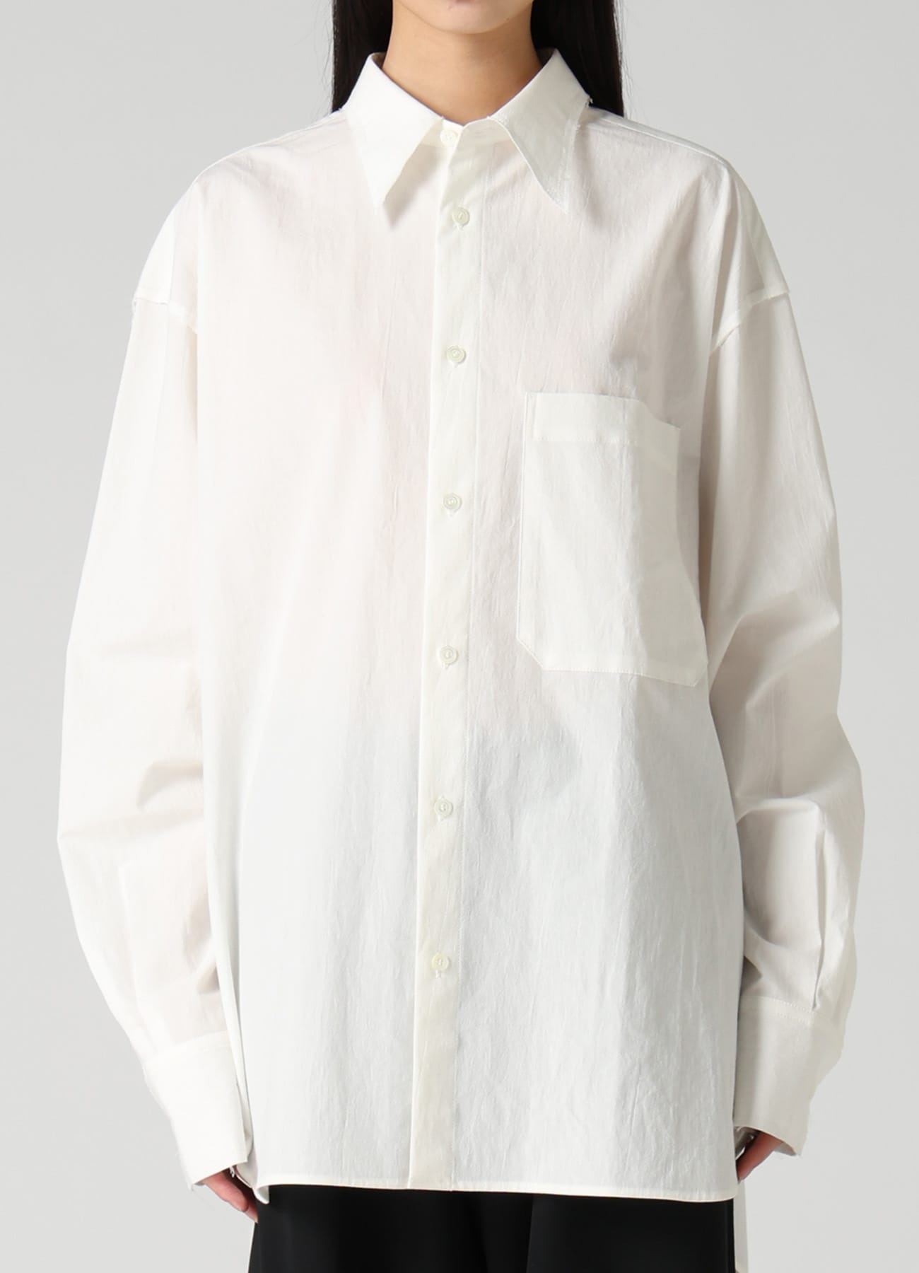 HARD-TWIST DOWNPROOF REGULAR COLLAR SHIRT