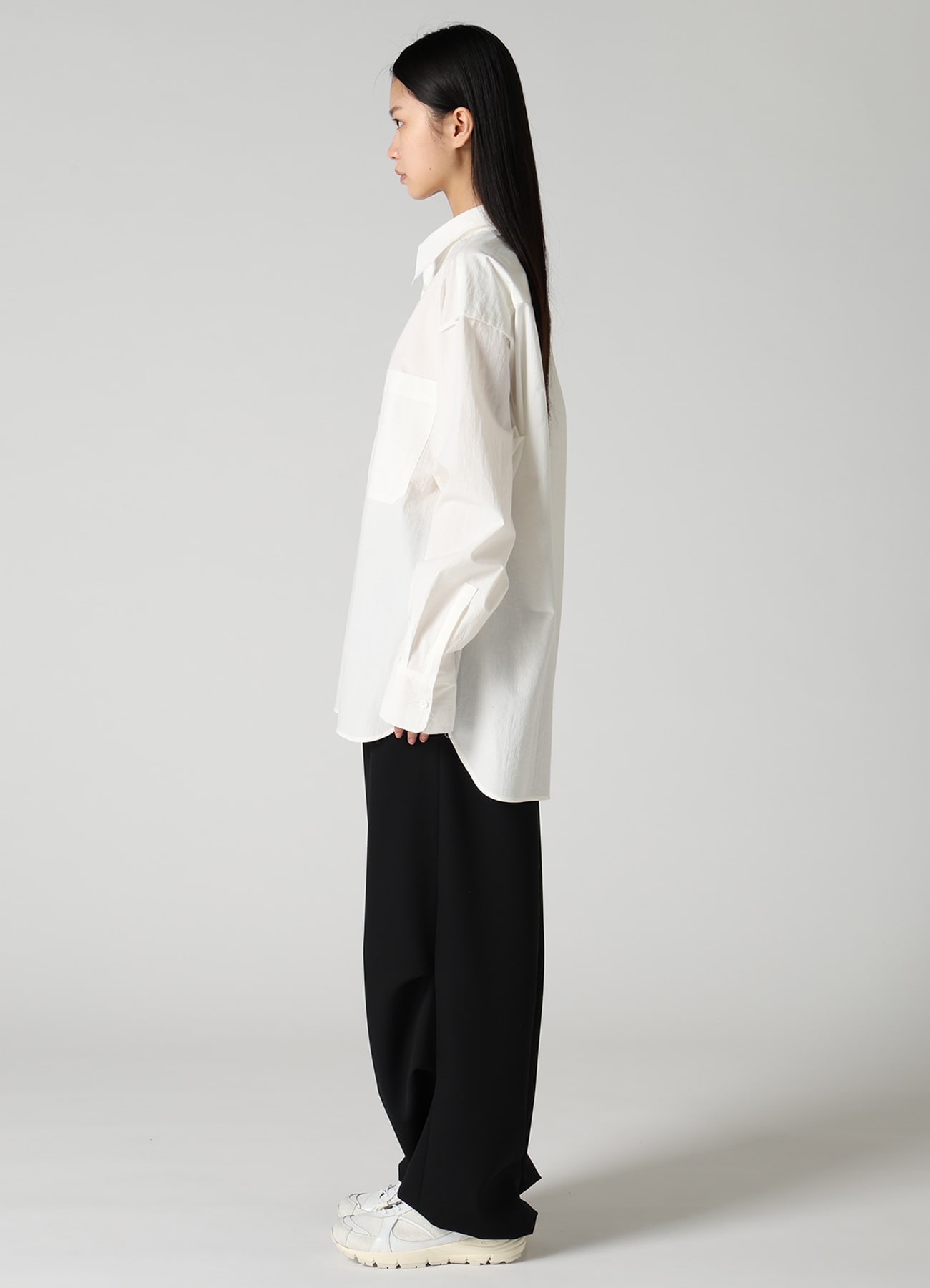 HARD-TWIST DOWNPROOF REGULAR COLLAR SHIRT